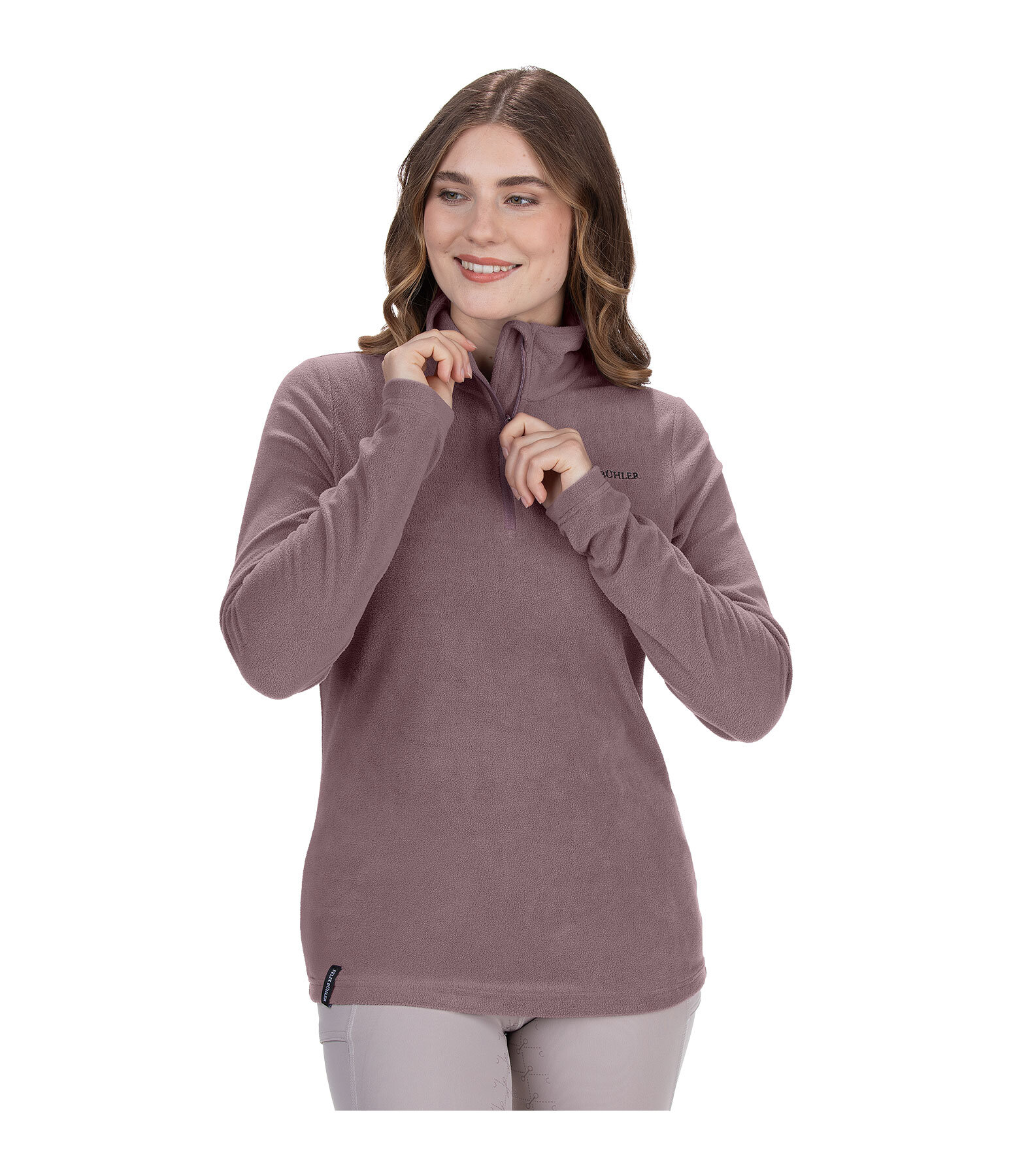 Maglia funzionale in pile con zip Luisa