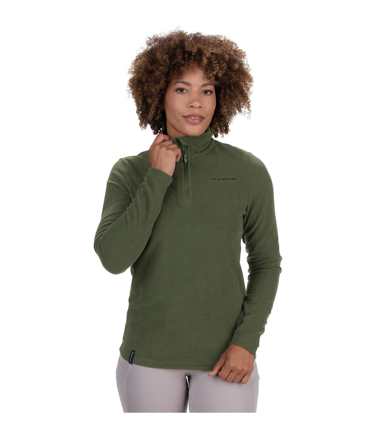 Maglia funzionale in pile con zip Luisa