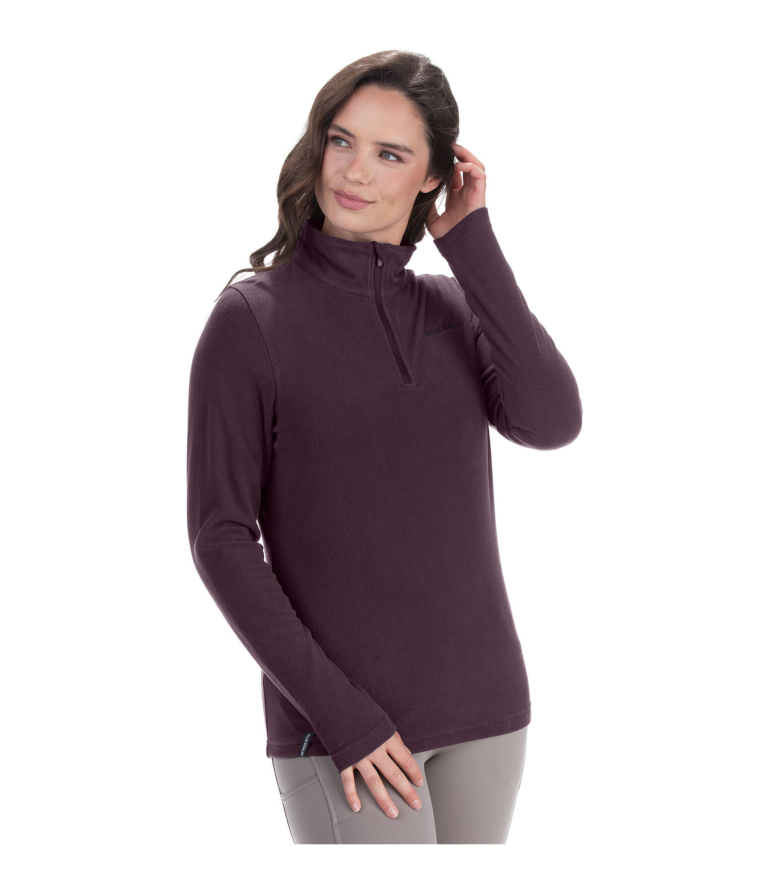 Maglia funzionale in pile con zip Luisa