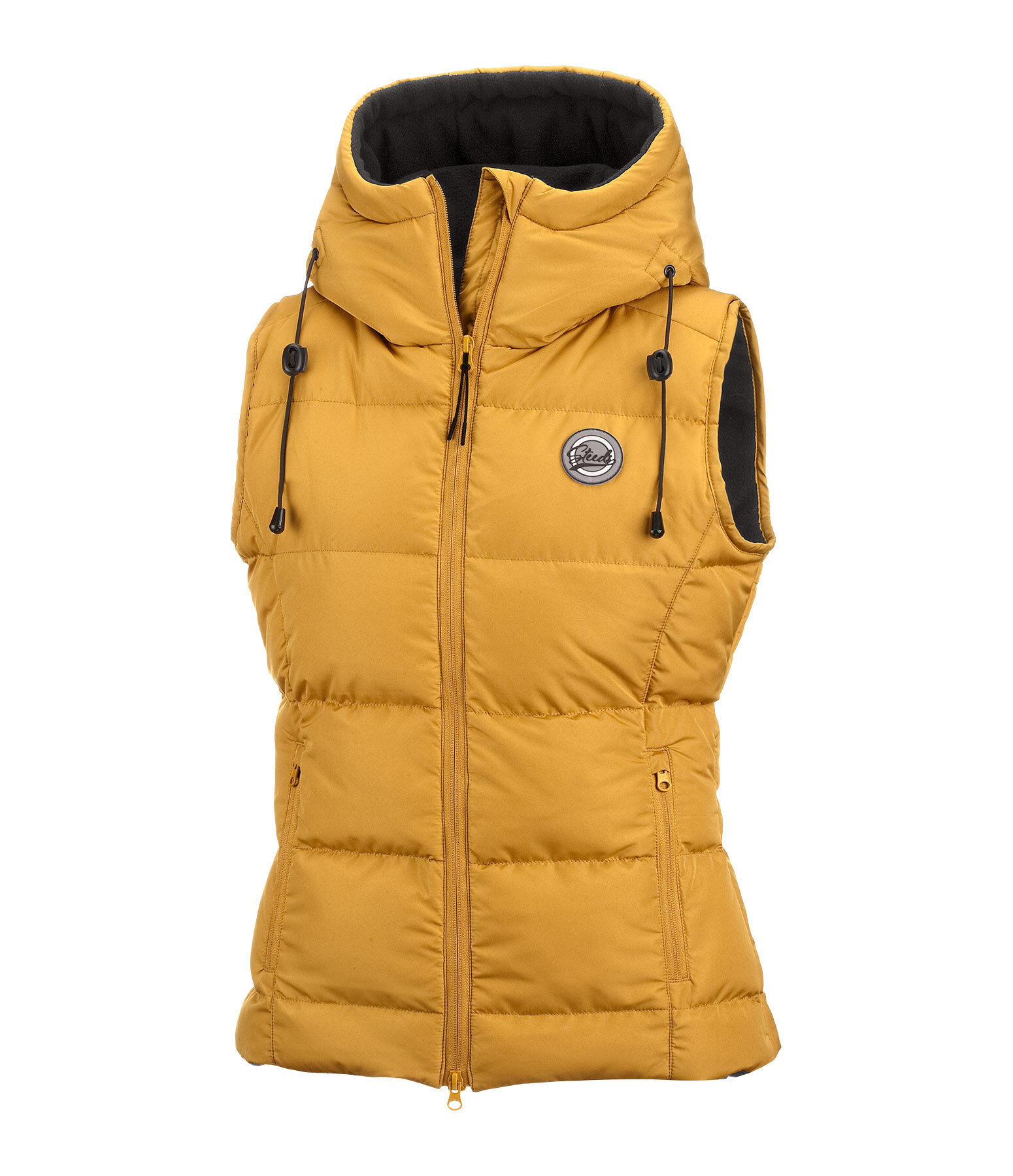 Gilet da equitazione trapuntato con cappuccio Mira II