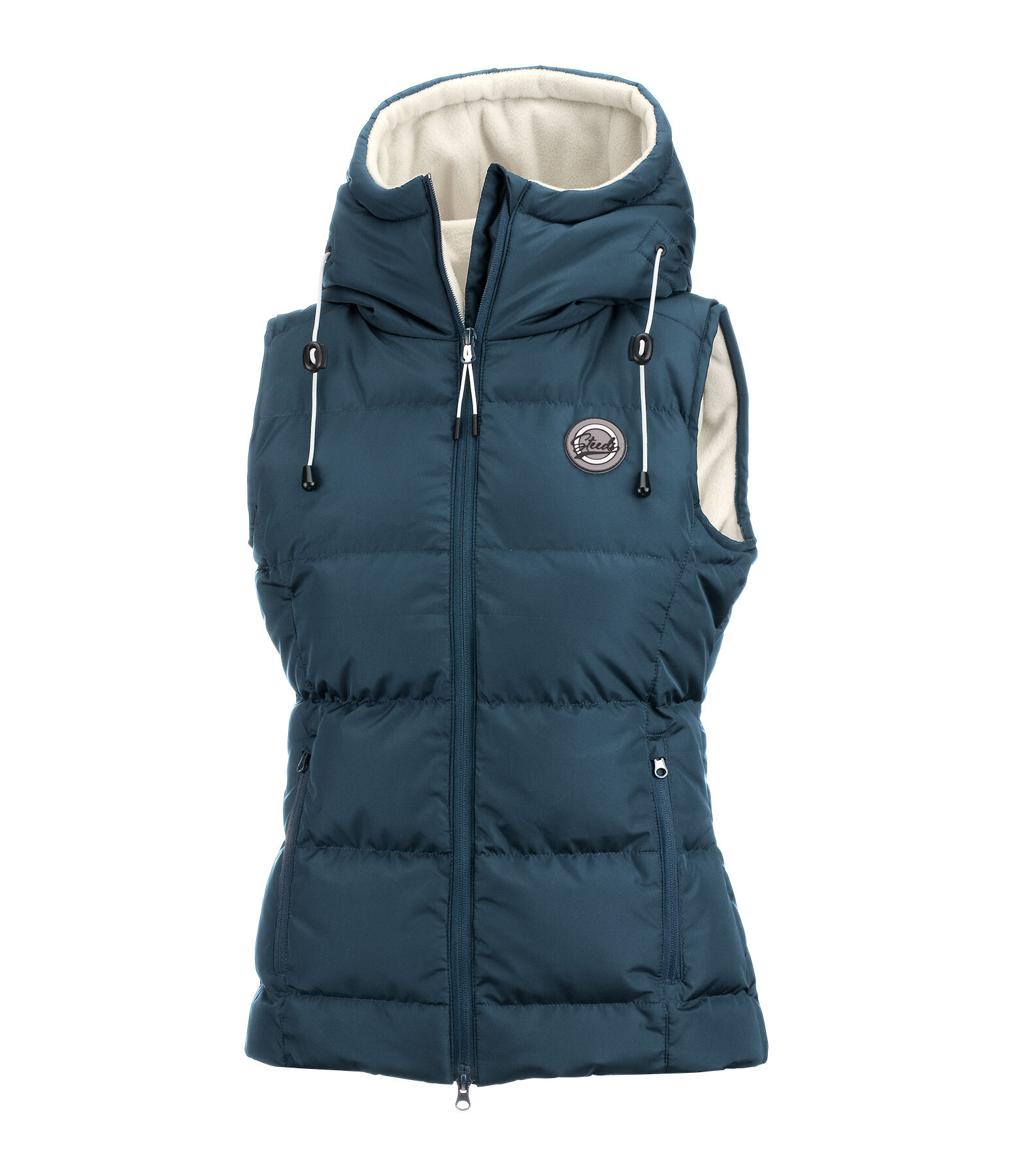 Gilet da equitazione trapuntato con cappuccio Mira II