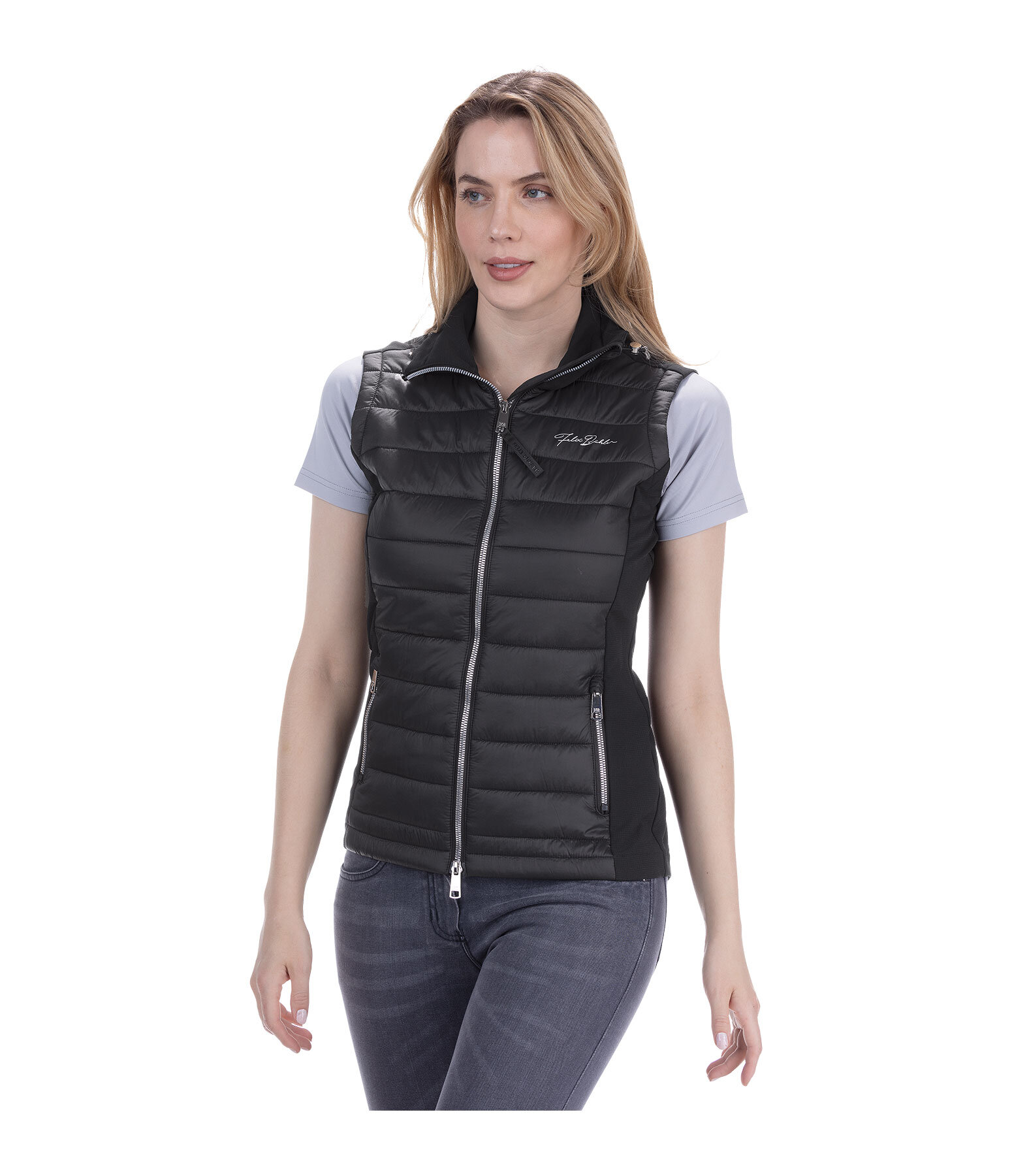 Gilet da equitazione funzionale combinato Jule