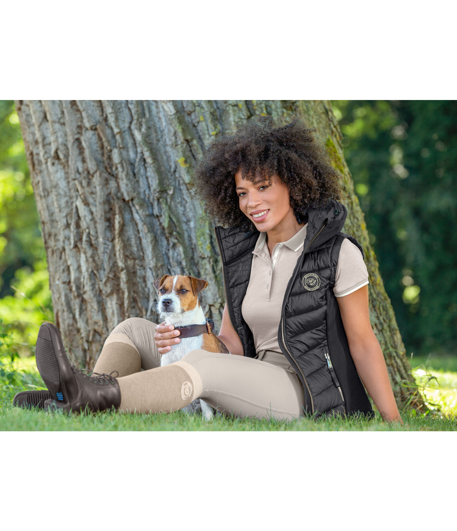 Gilet da equitazione combinato Anna