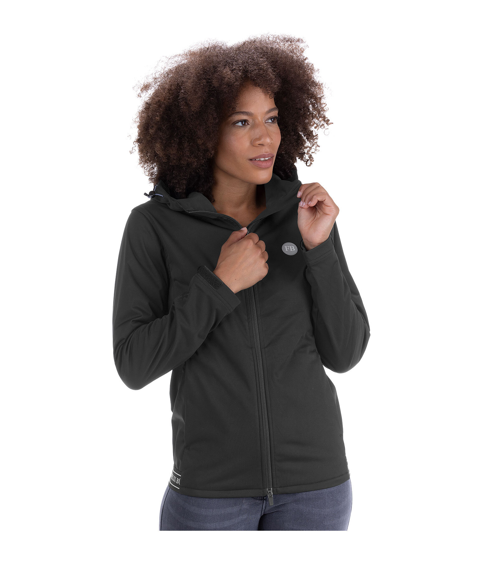 Giacca softshell con cappuccio Elsa