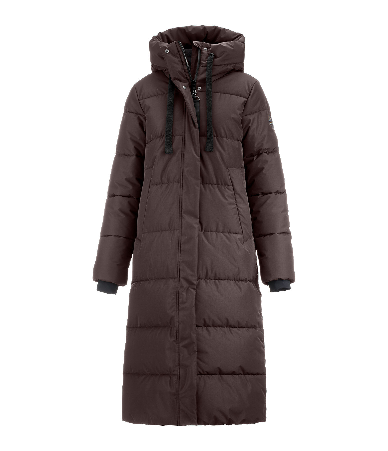 Cappotto da equitazione trapuntato con cappuccio Anne