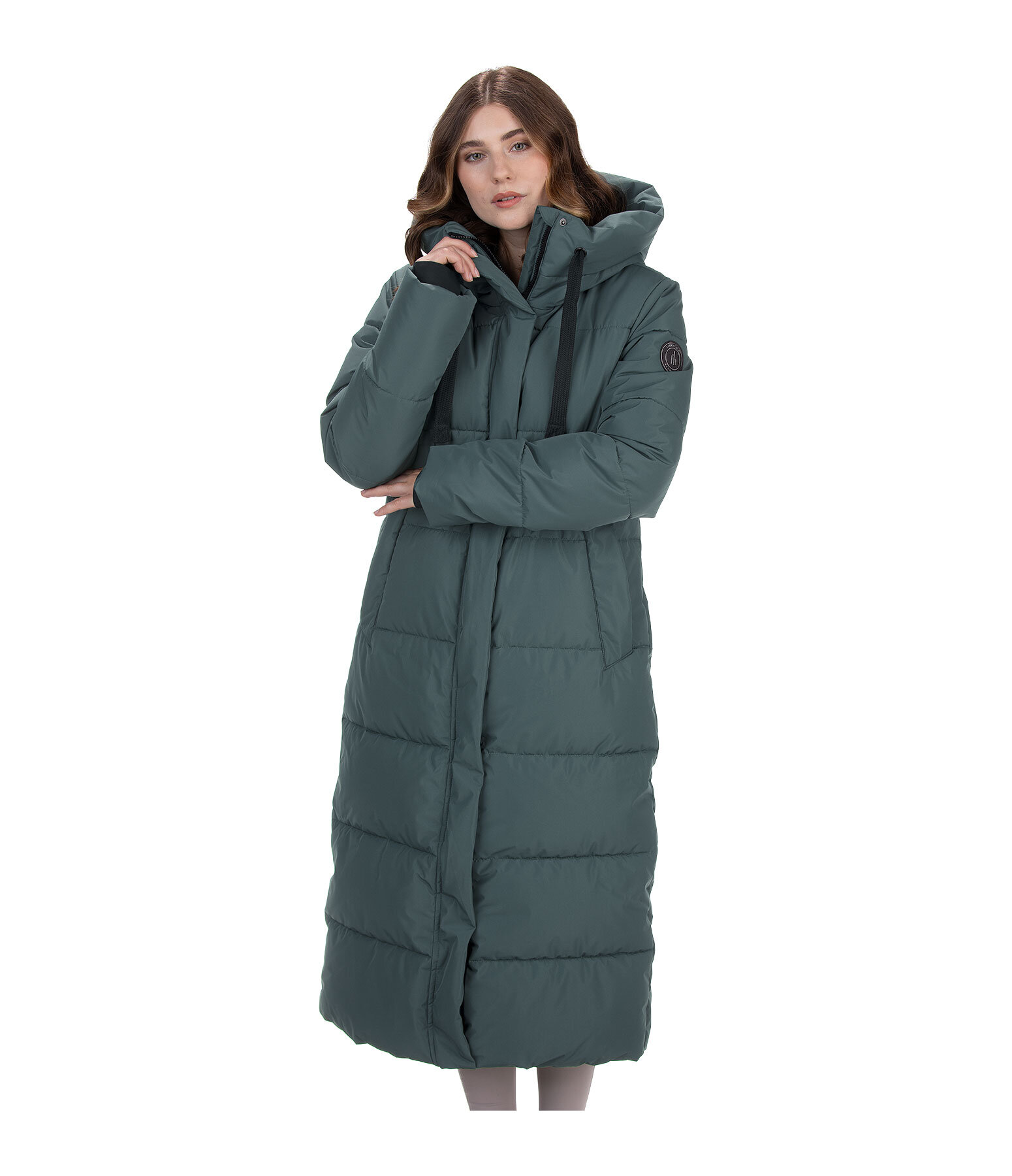 Cappotto trapuntato con cappuccio Anne