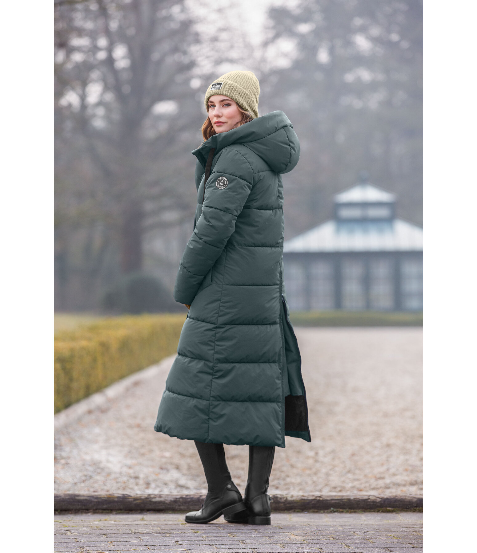 Cappotto trapuntato con cappuccio Anne