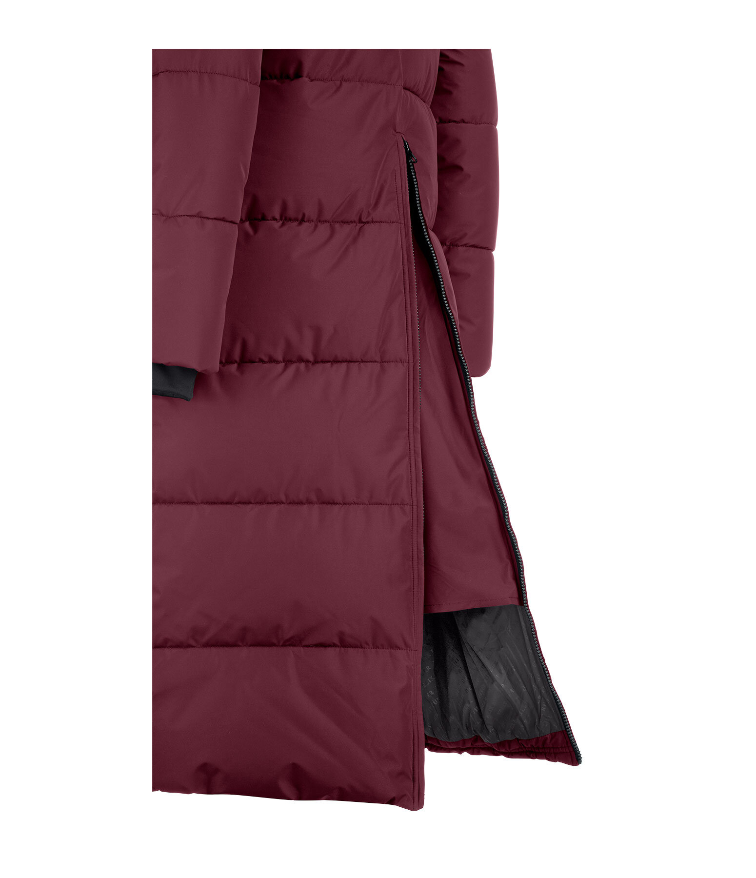 Cappotto da equitazione trapuntato con cappuccio Anne
