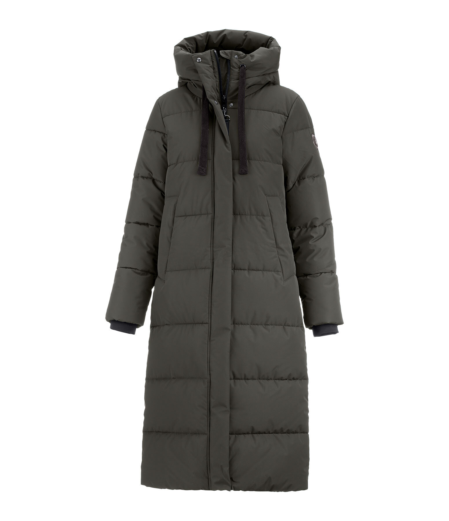 Cappotto da equitazione trapuntato con cappuccio Anne