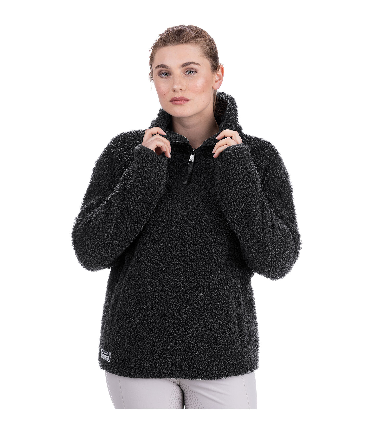 Pullover in pelliccia sintetica Tara