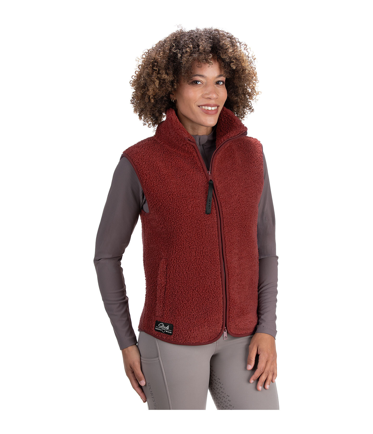 Gilet in pelliccia sintetica Nelly