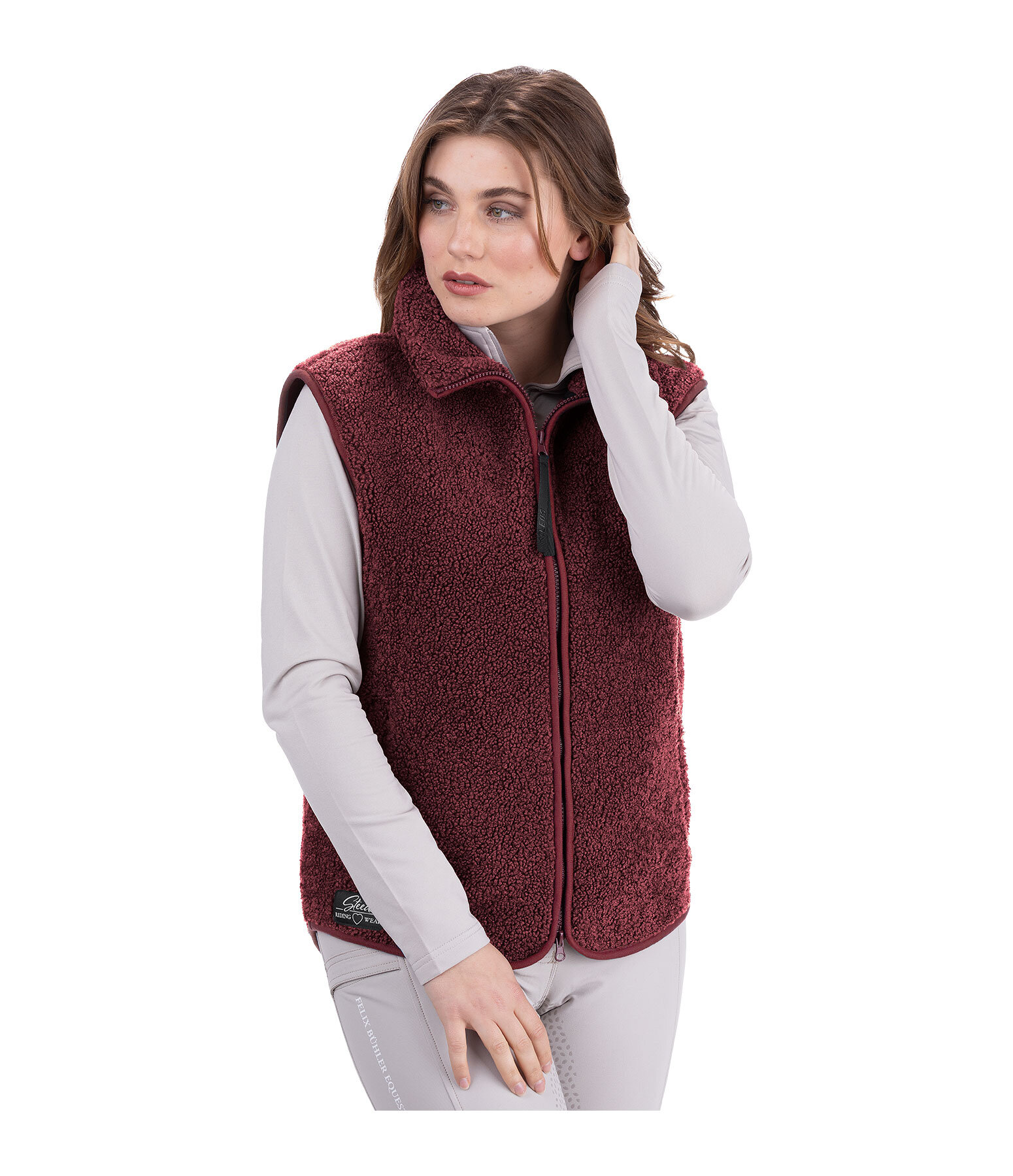 Gilet in pelliccia sintetica Nelly