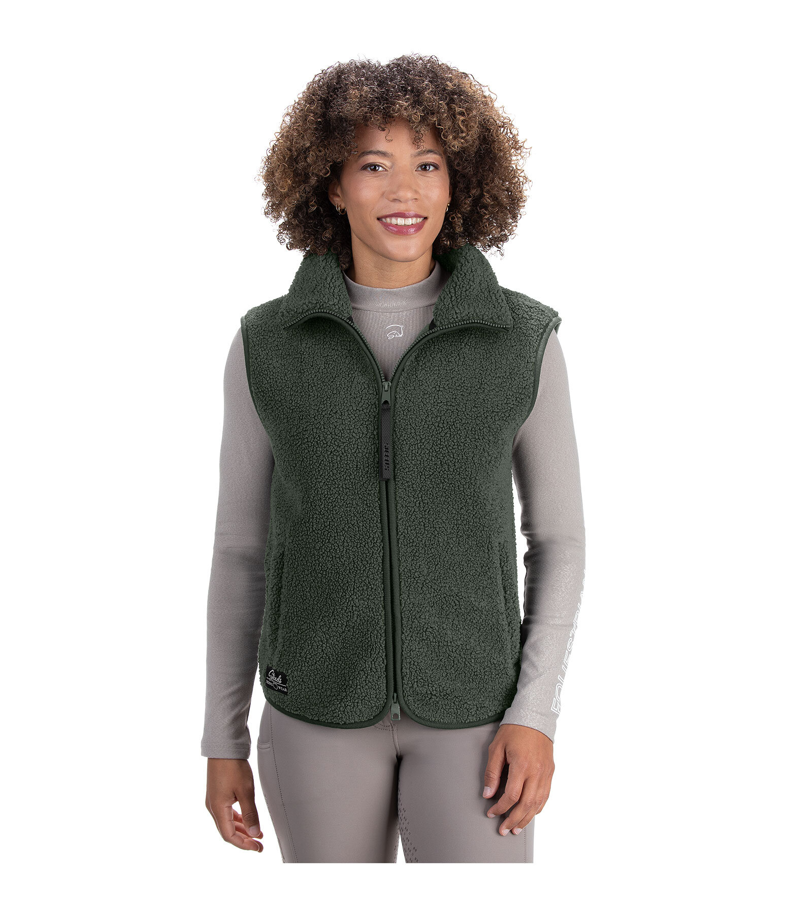 Gilet in pelliccia sintetica Nelly