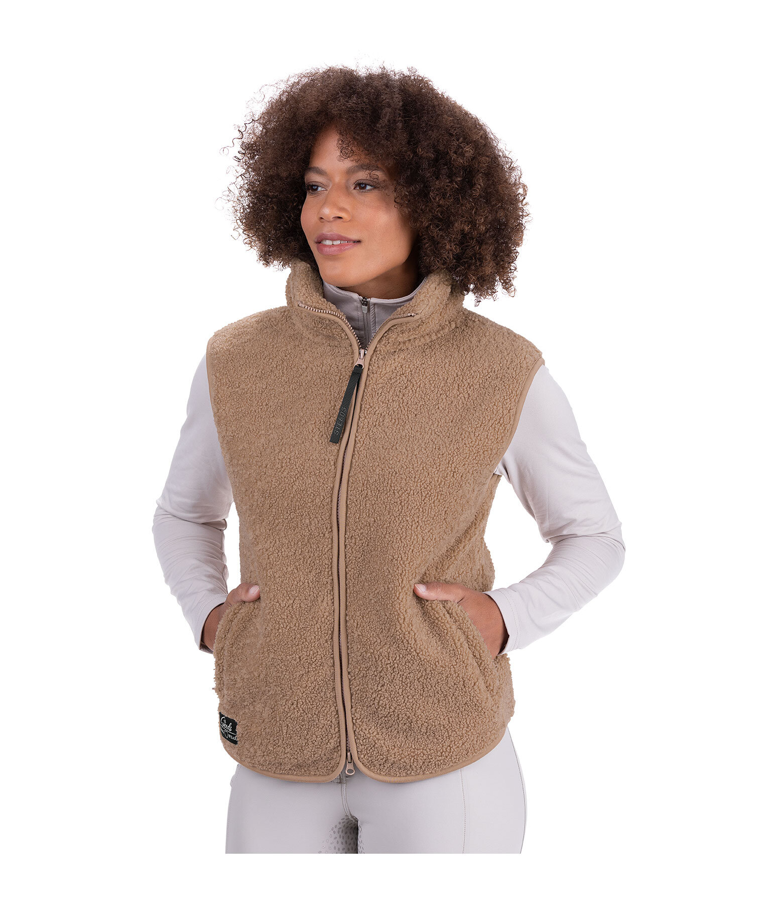 Gilet in pelliccia sintetica Nelly