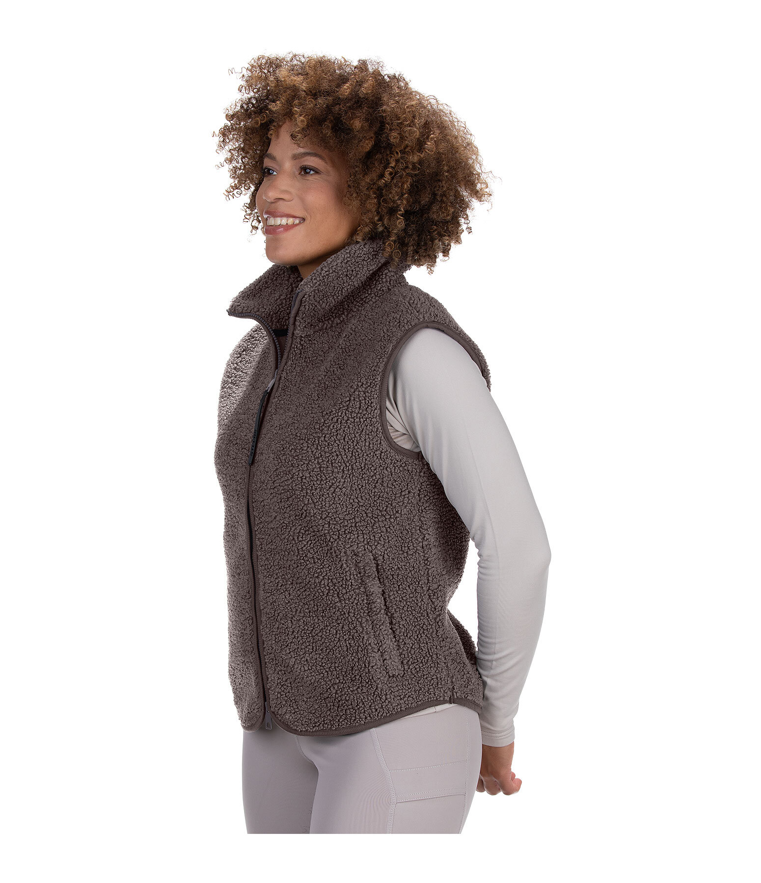 Gilet in pelliccia sintetica Nelly