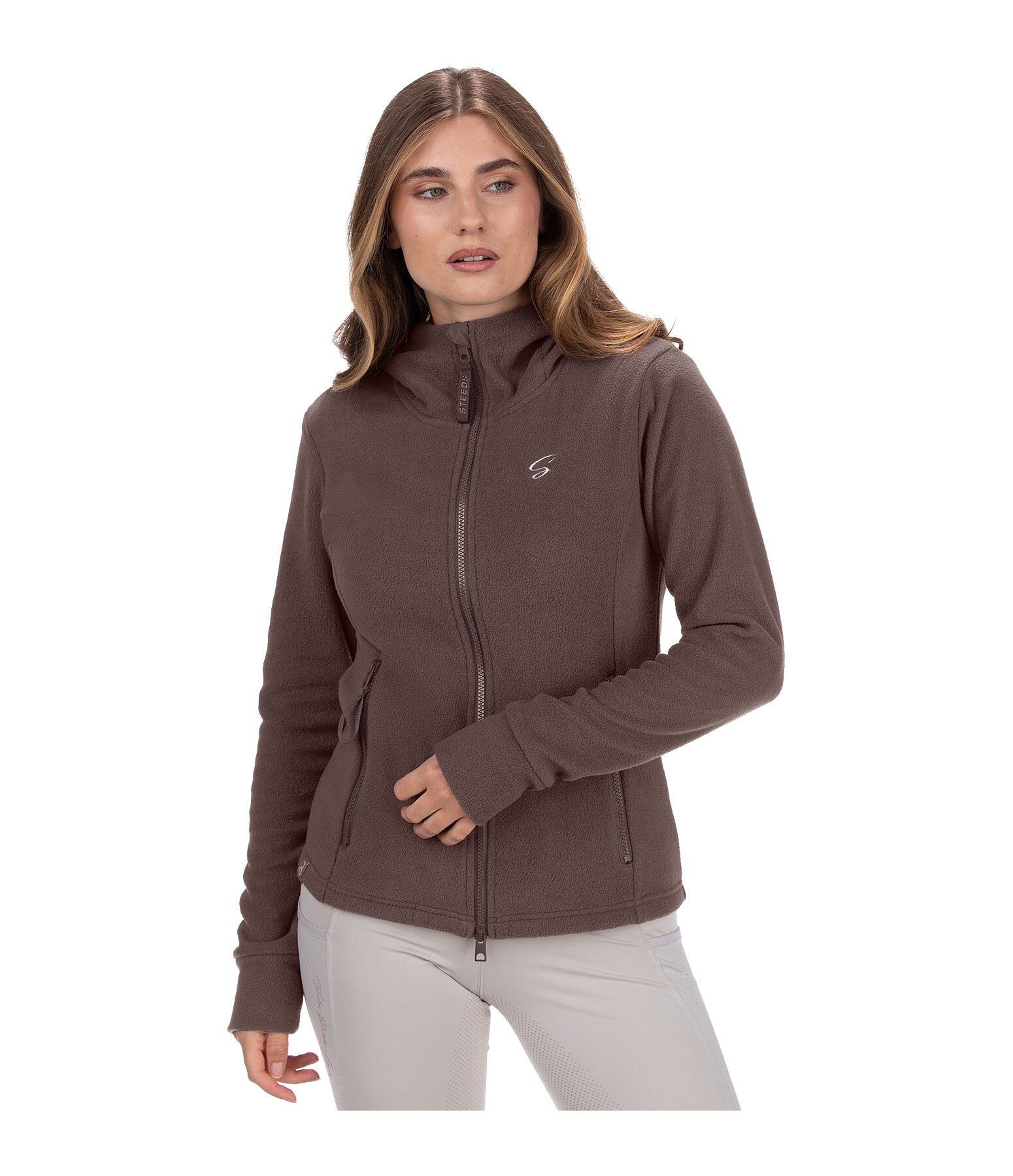 Pile con cappuccio Cat