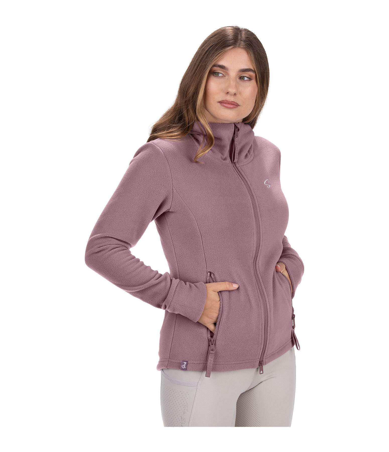 Pile con cappuccio Cat