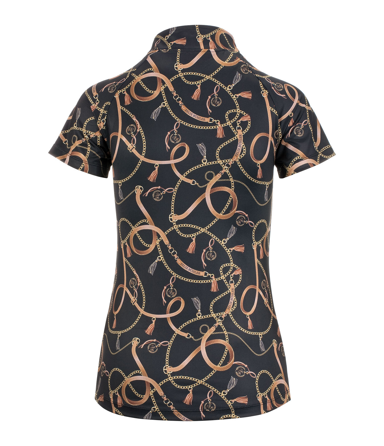 T-shirt funzionale con zip Callie