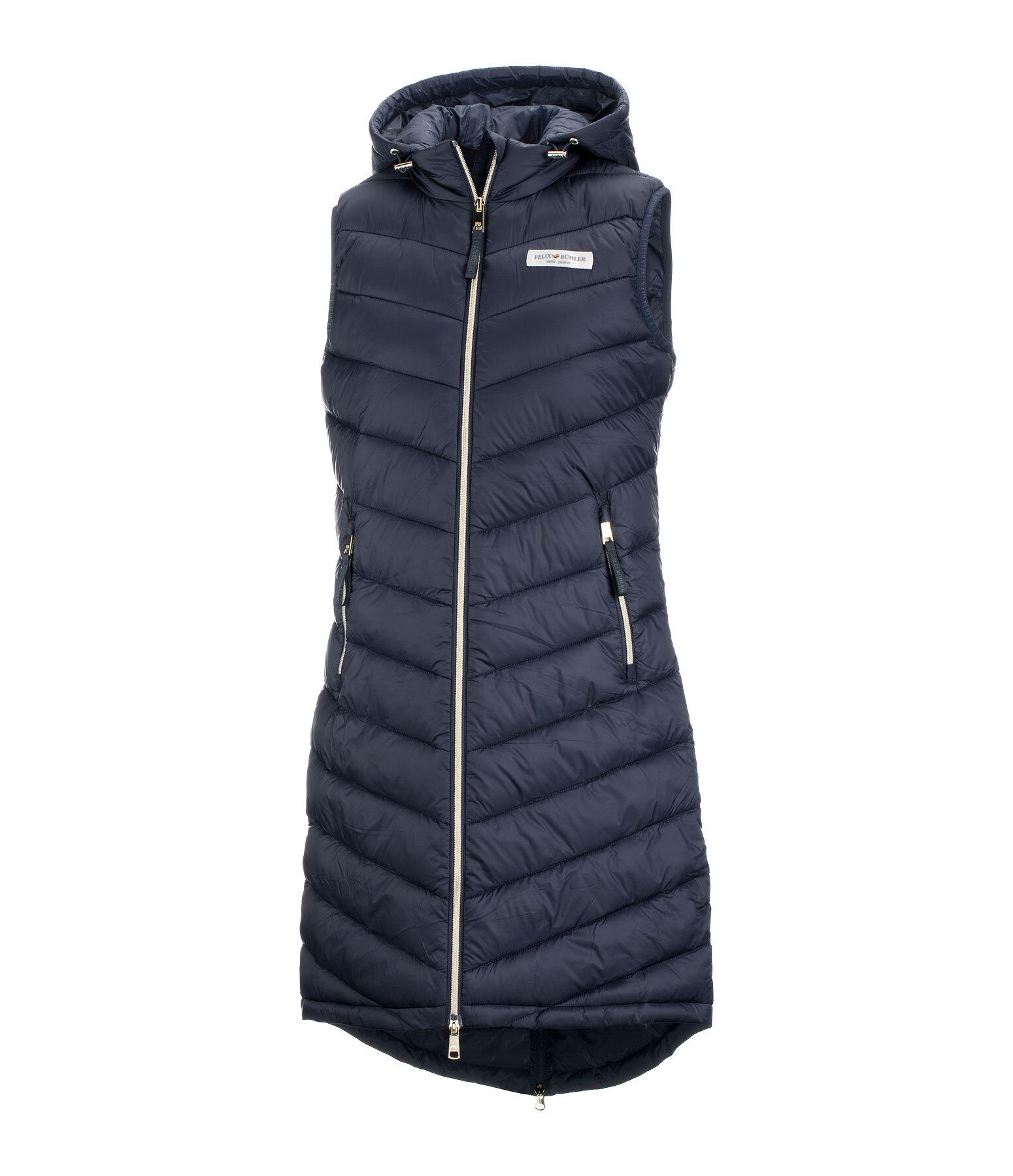 Gilet lungo Lana