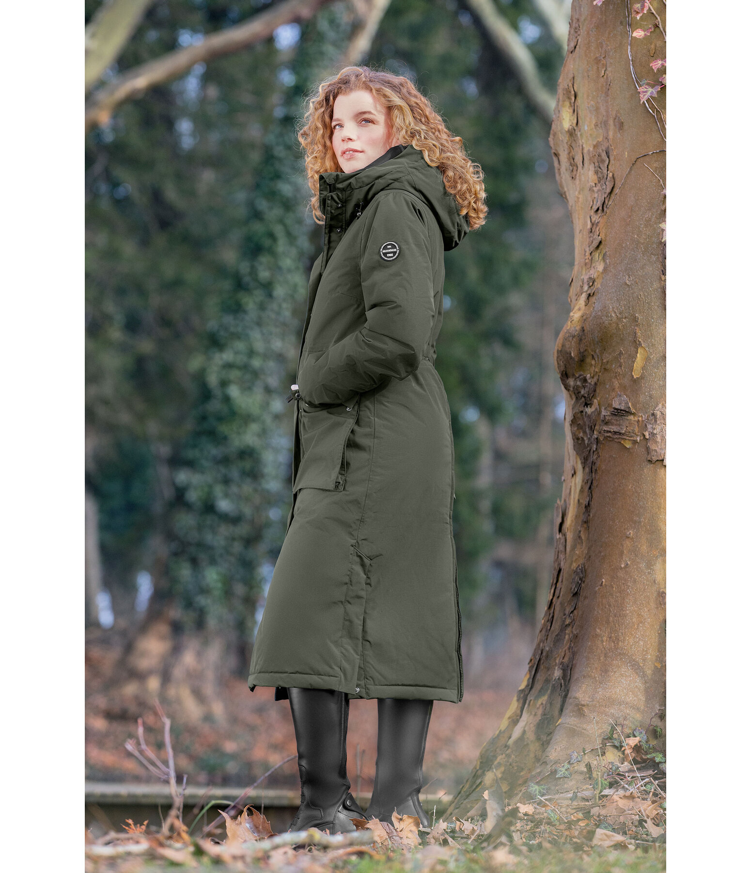 Parka lungo funzionale con cappuccio Claudi