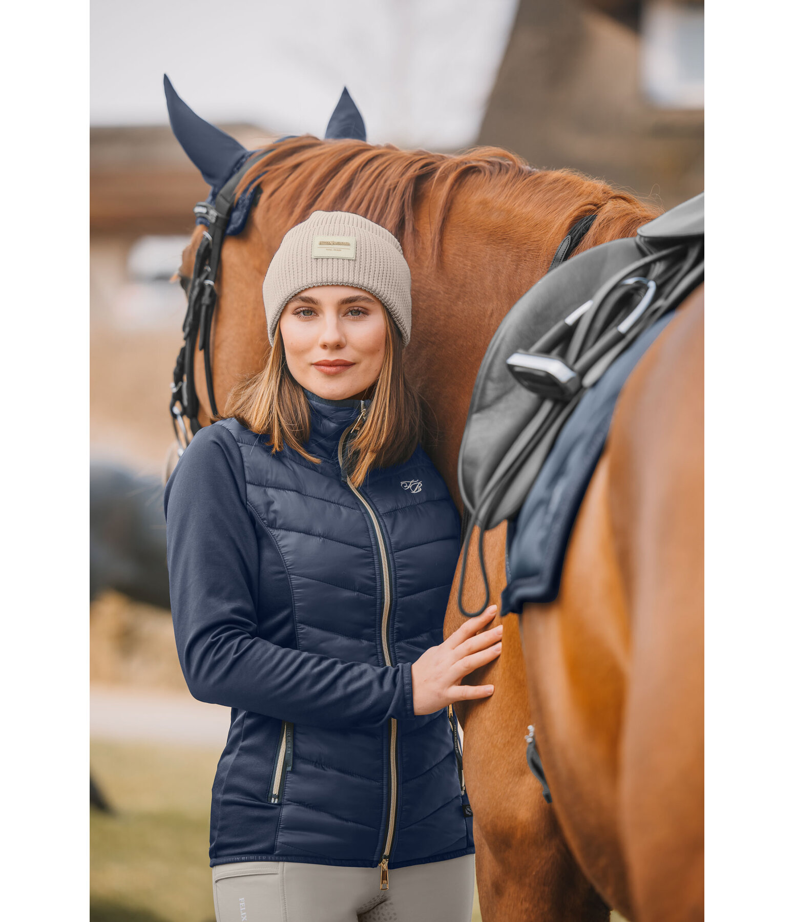 Giacca da equitazione combinata Amelia