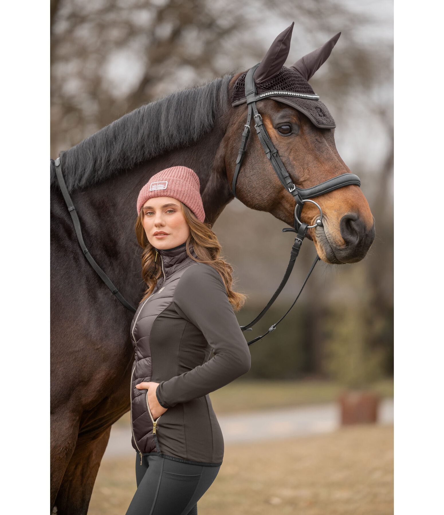 Giacca da equitazione combinata Amelia