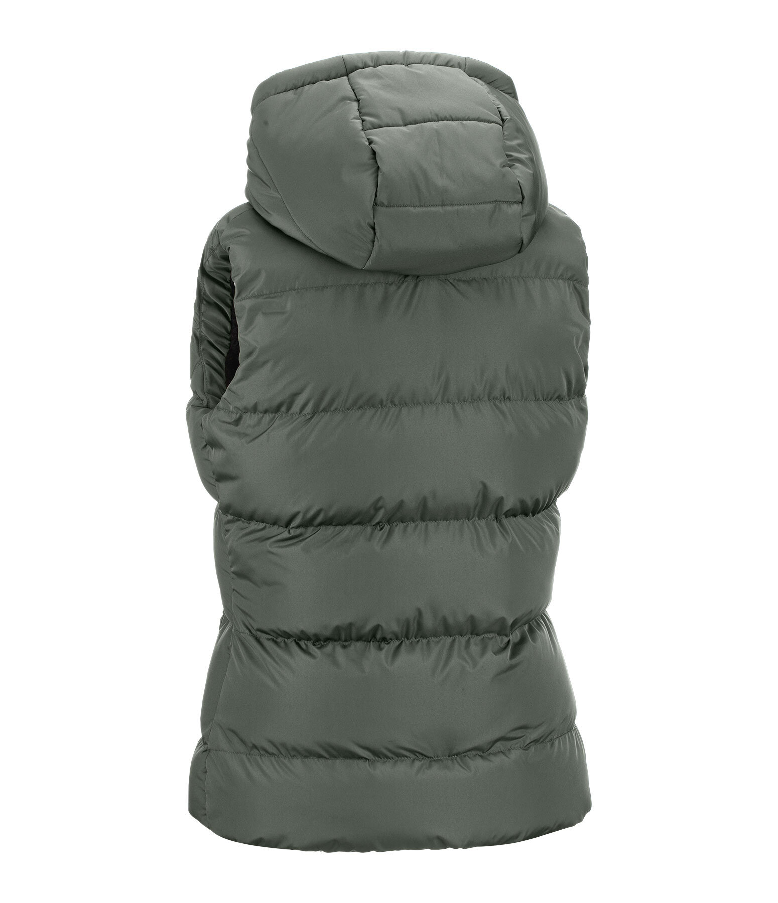 Gilet da equitazione trapuntato con cappuccio Mira III