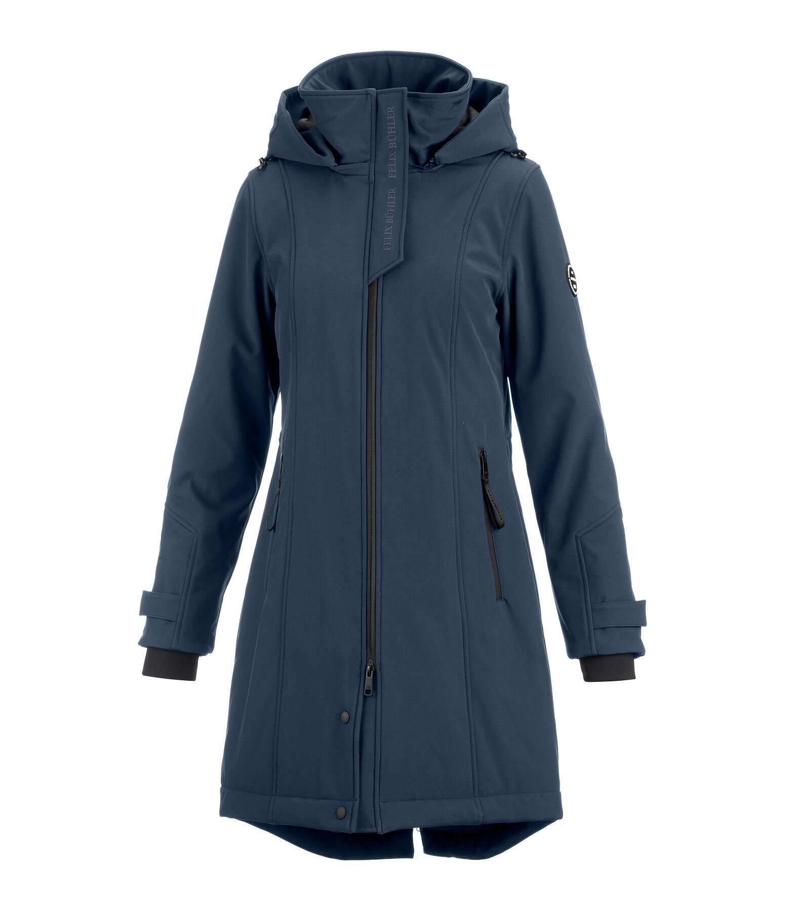 Cappotto da equitazione softshell con cappuccio Aurelie