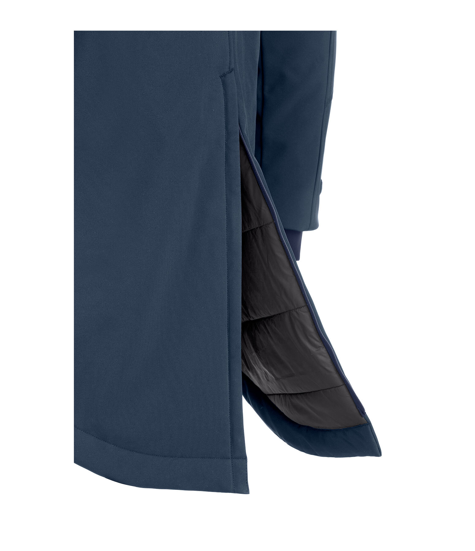 Cappotto da equitazione softshell con cappuccio Aurelie