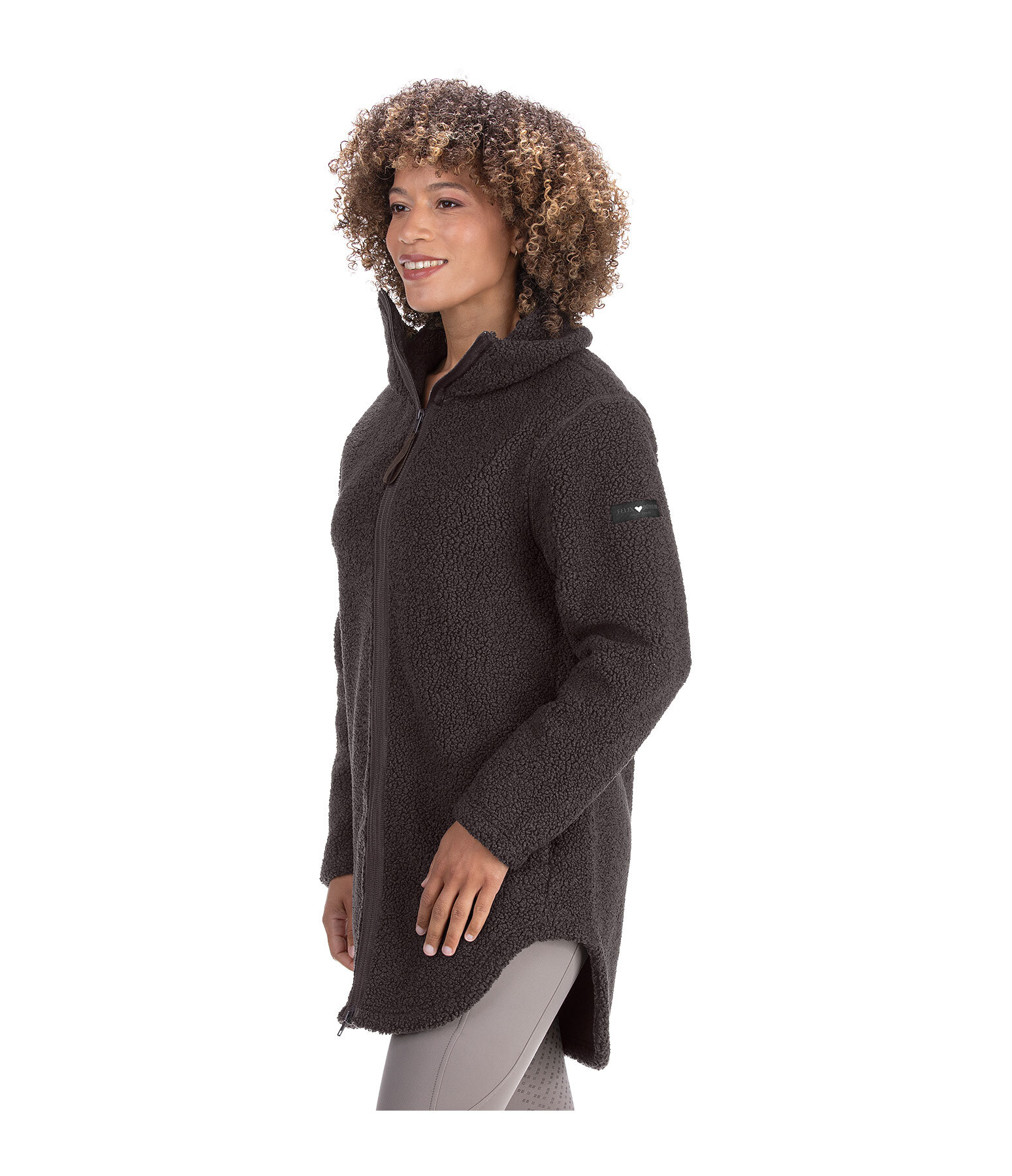 Cappotto in pelliccia sintetica Chiara