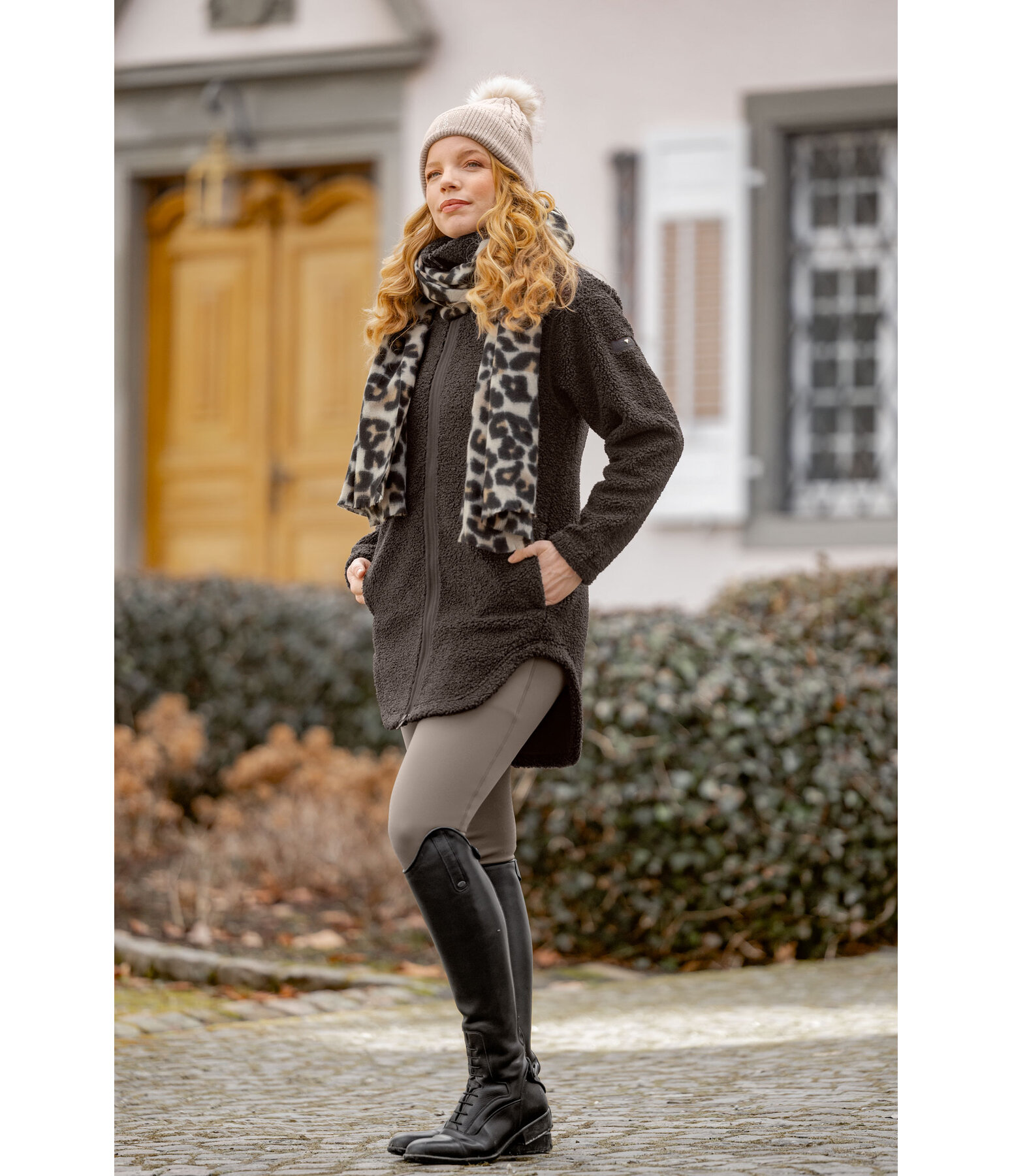 Cappotto in pelliccia sintetica Chiara