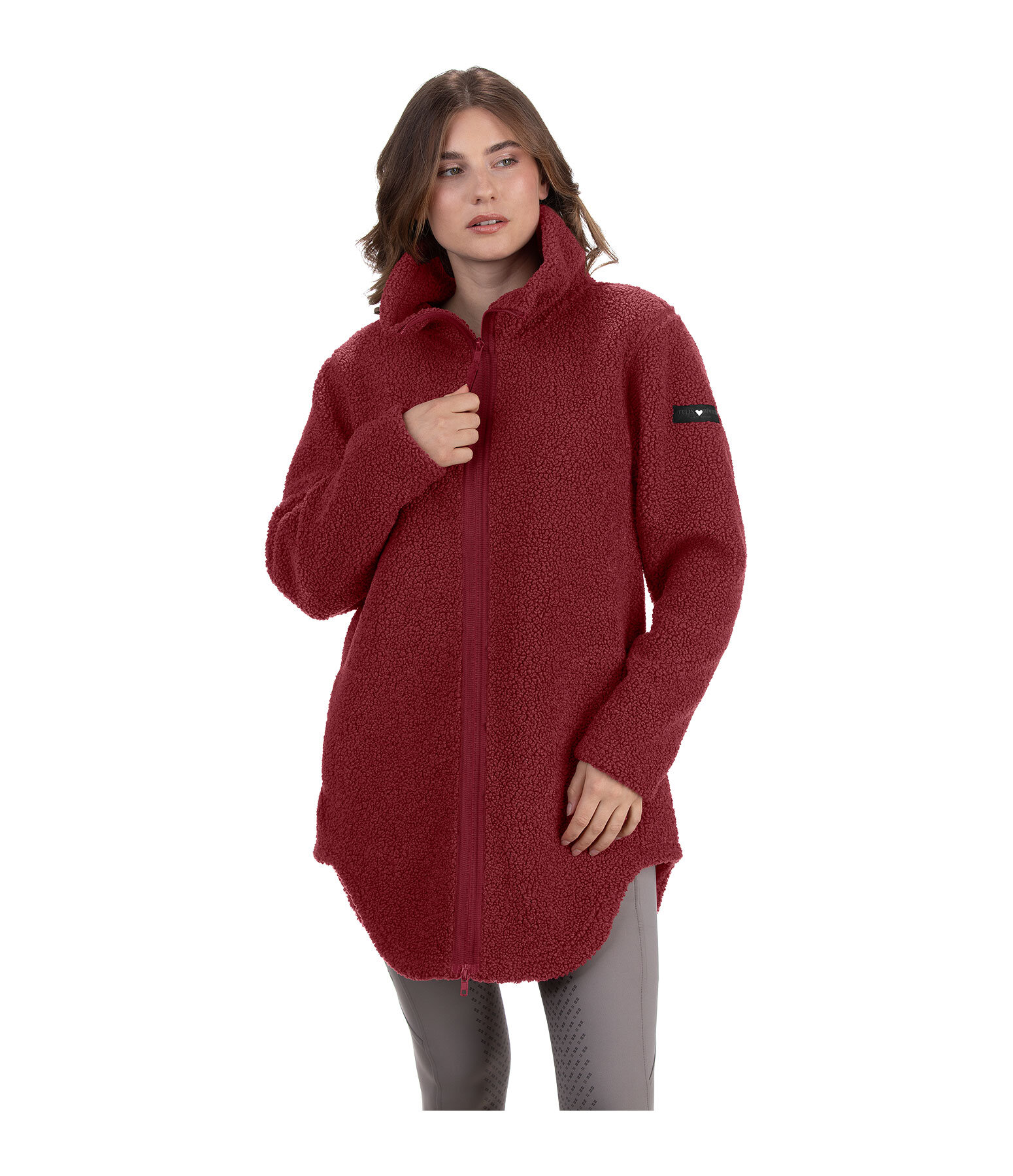 Cappotto in pelliccia sintetica Chiara