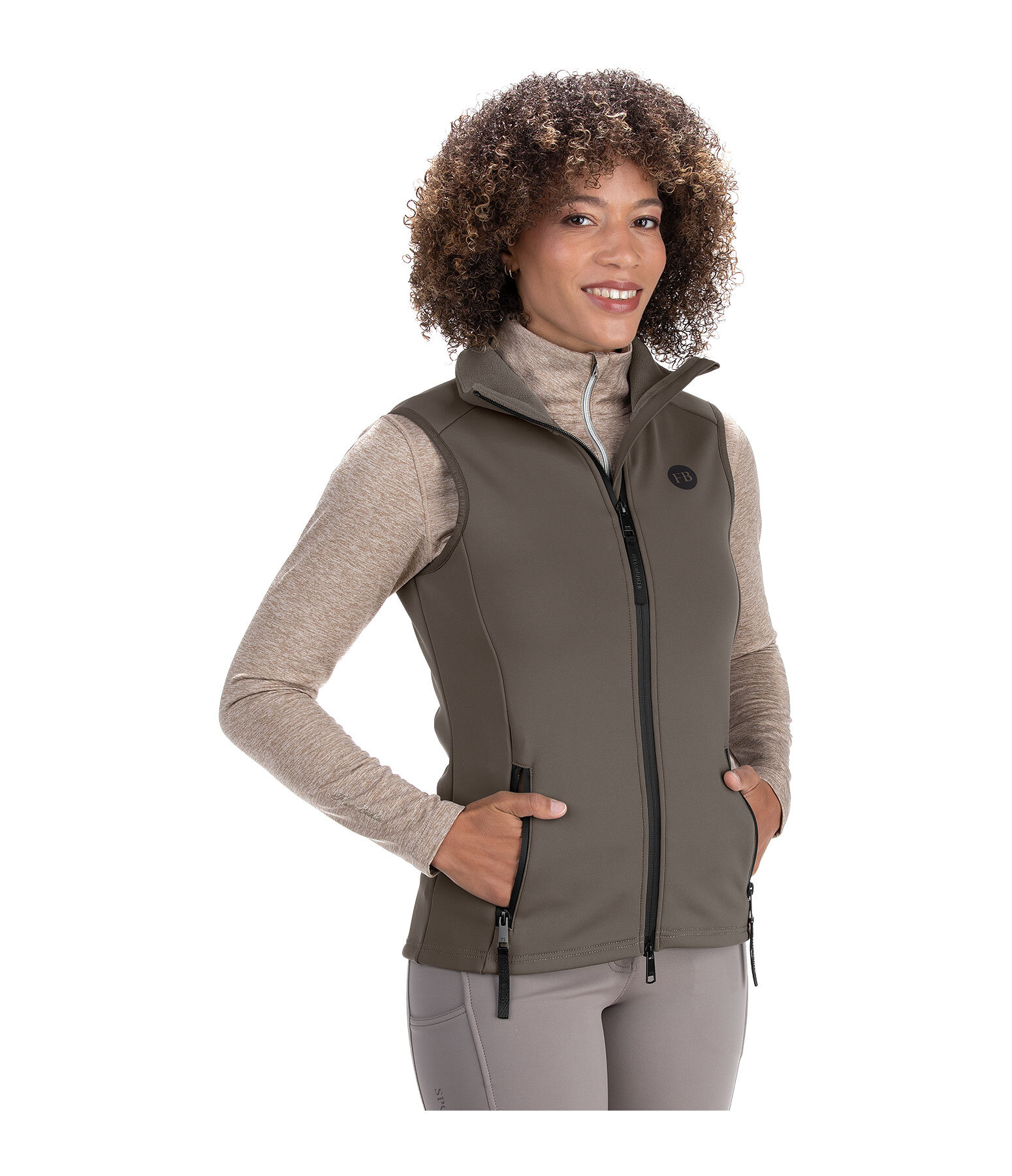 Gilet da equitazione softshell Leia