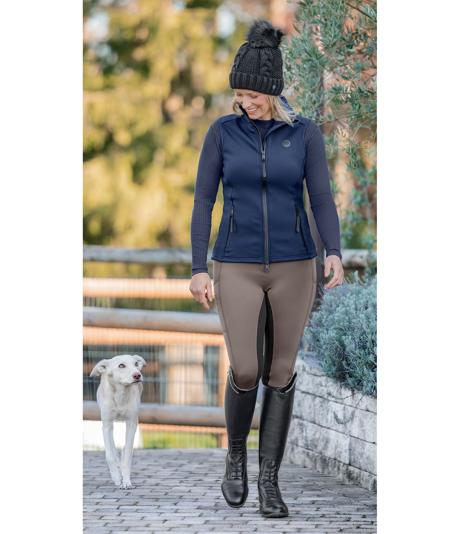 Gilet da equitazione softshell Leia