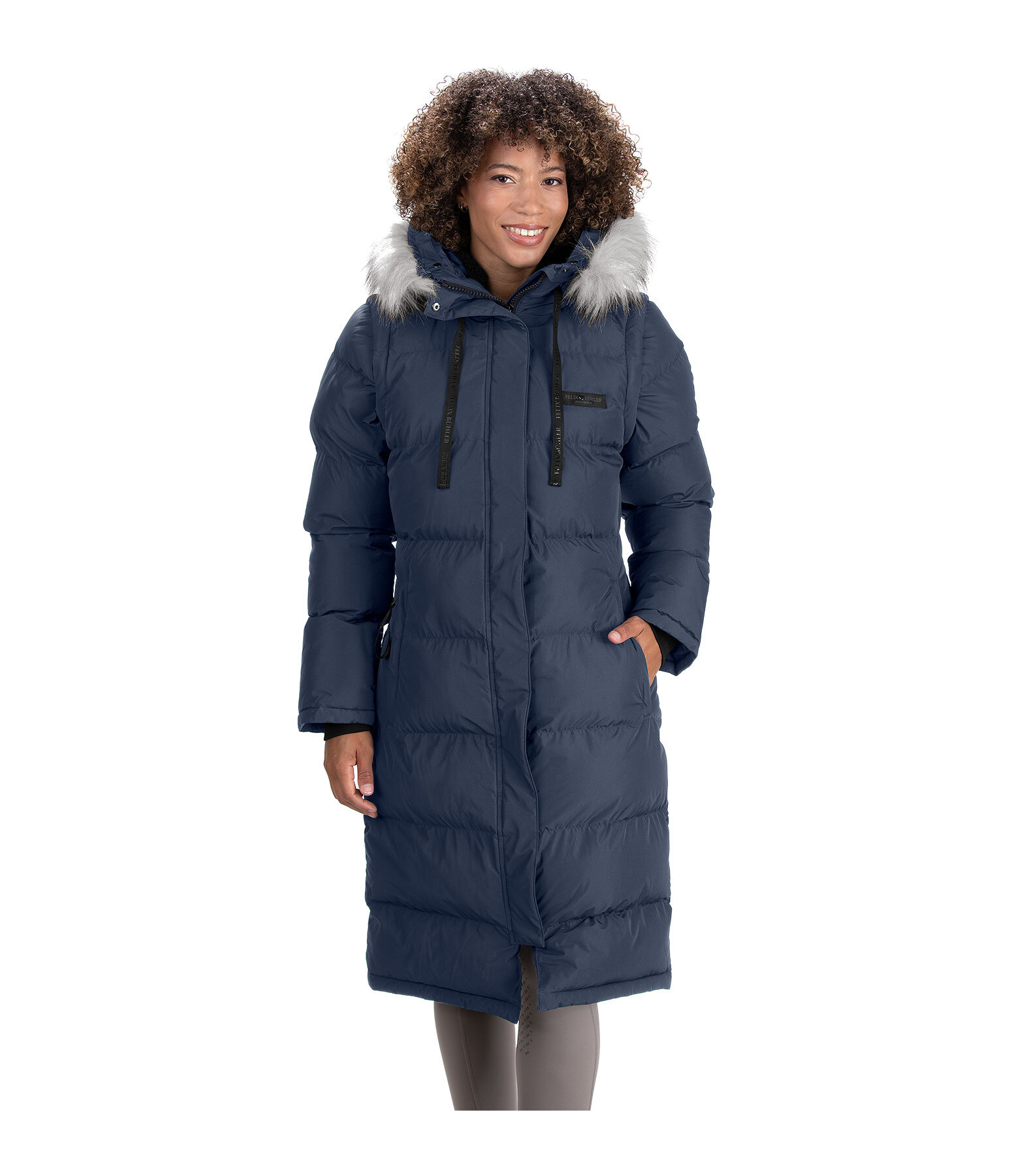Cappotto da equitazione trapuntato 2 in 1 Eleonor