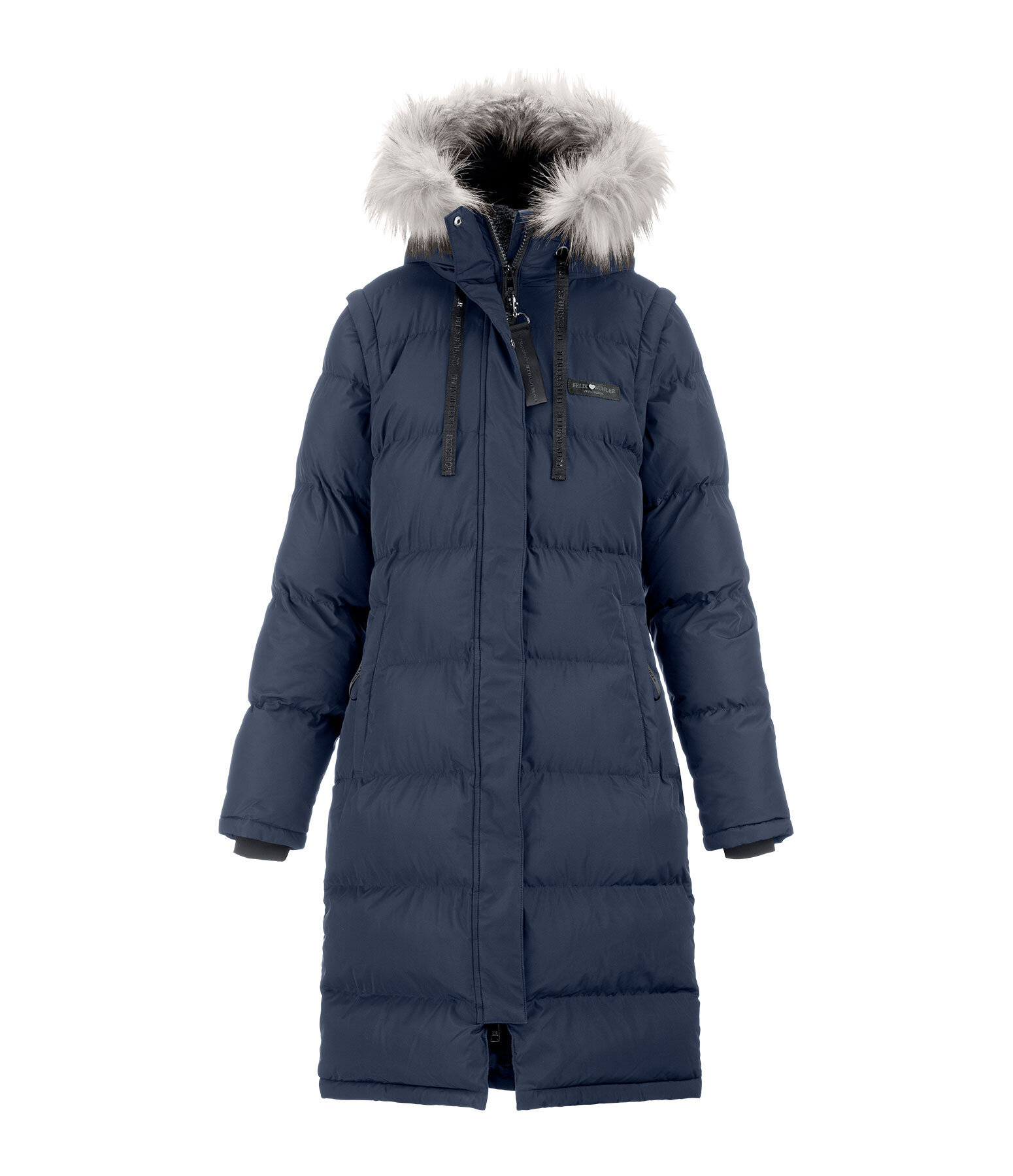 Cappotto da equitazione trapuntato 2 in 1 Eleonor