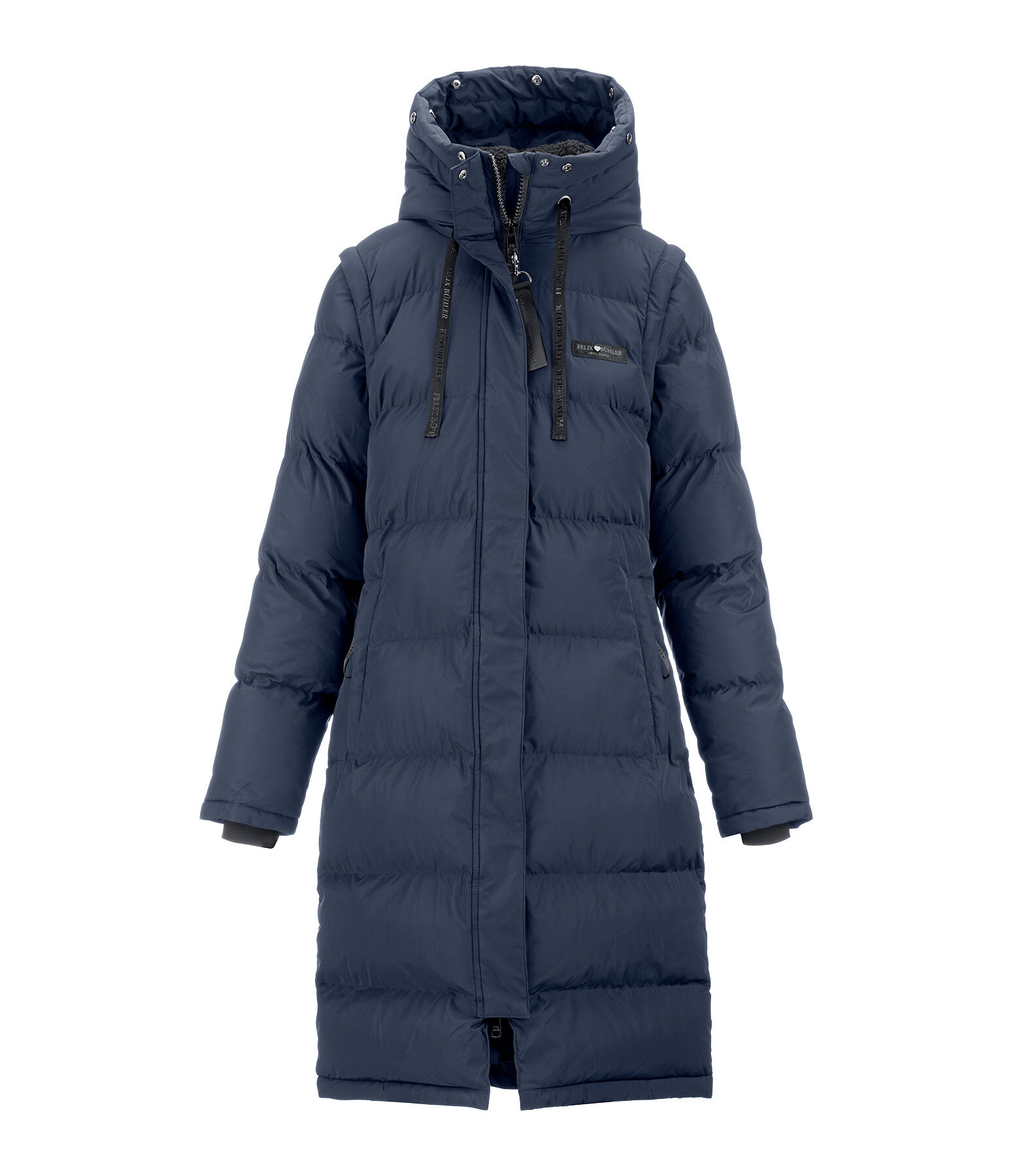 Cappotto da equitazione trapuntato 2 in 1 Eleonor