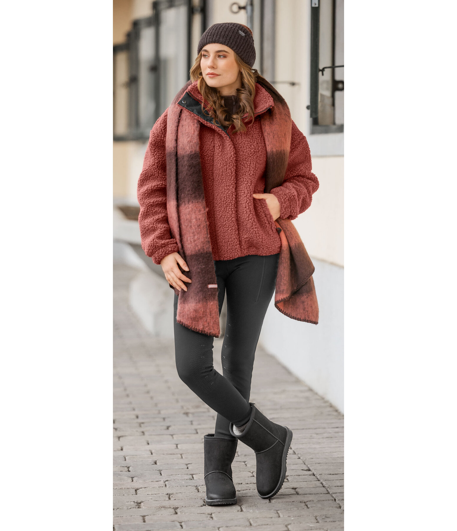 Giacca in pelliccia sintetica Fay