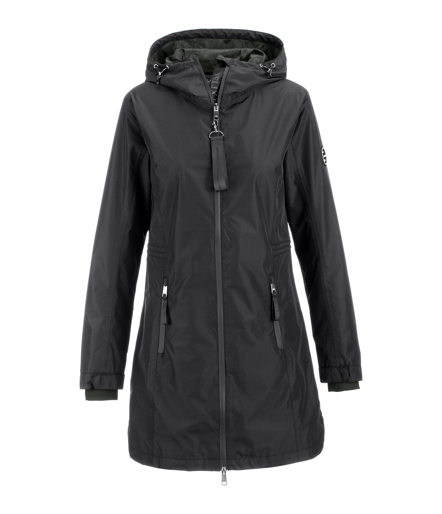 Cappotto da equitazione funzionale con cappuccio Jule II