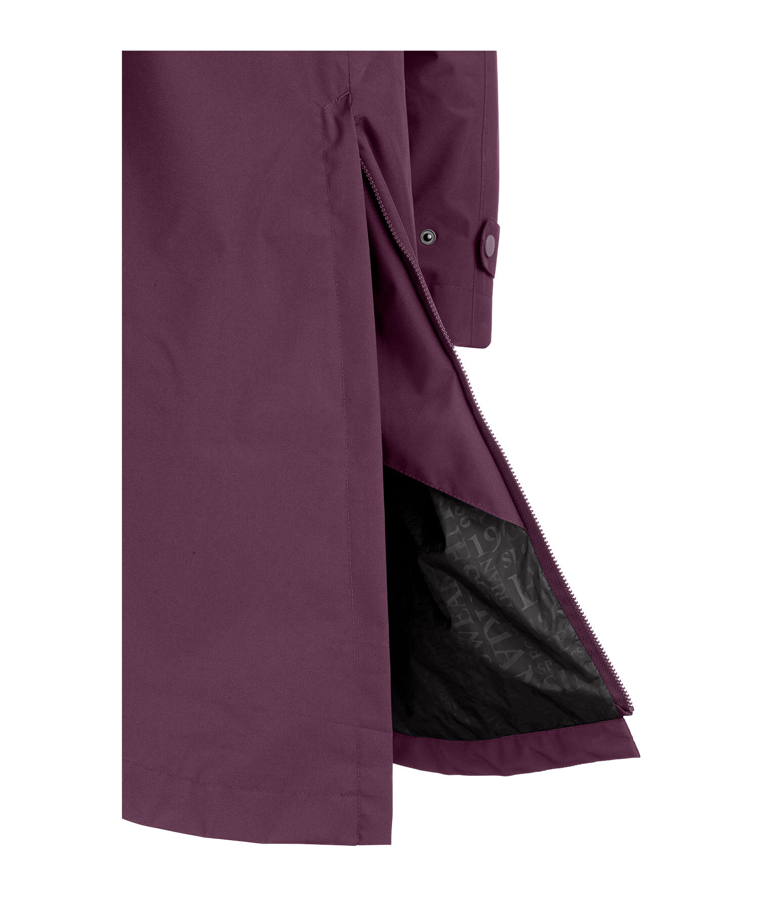 Parka da equitazione funzionale con cappuccio Emily