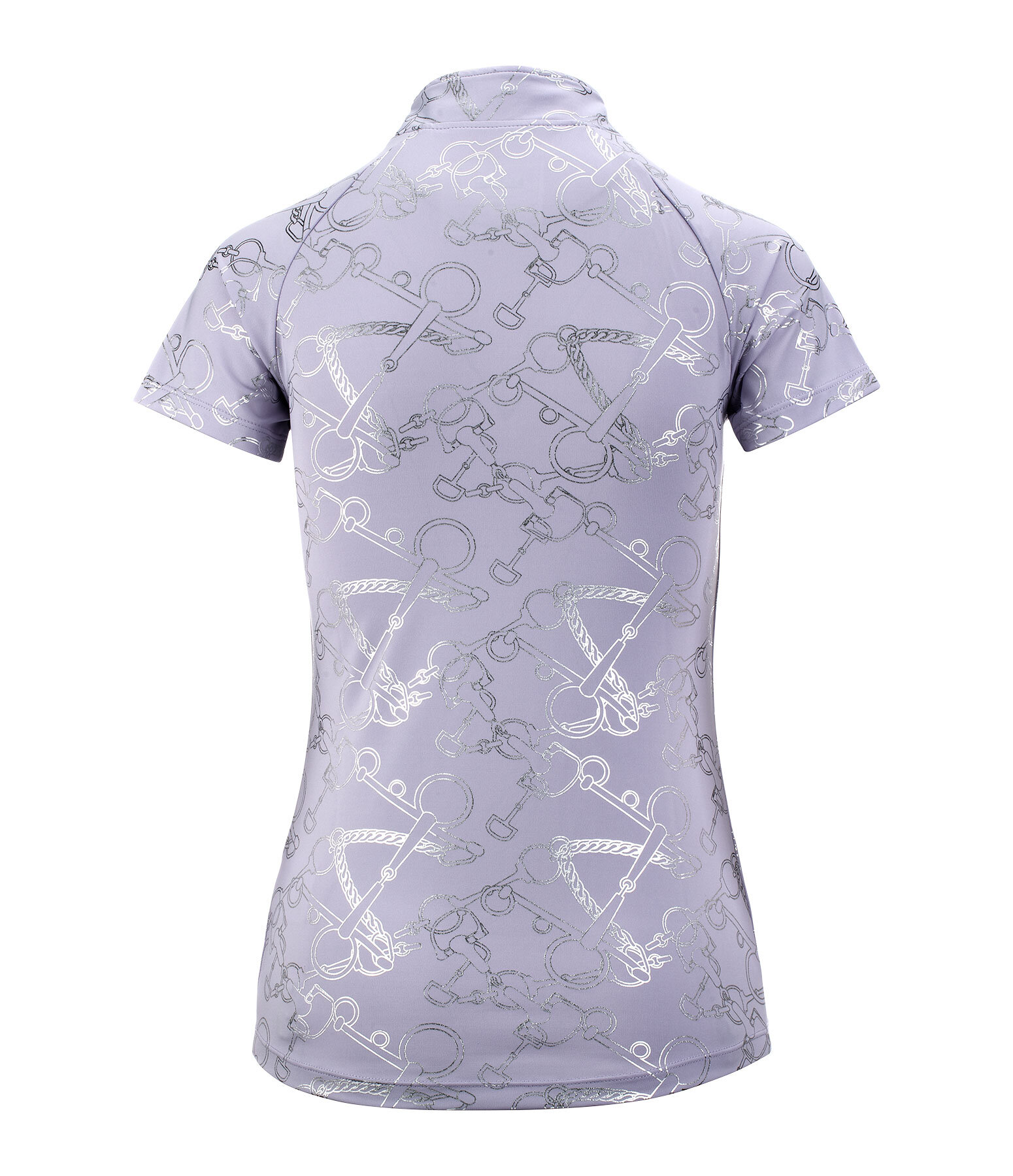 T-shirt funzionale con zip Livia