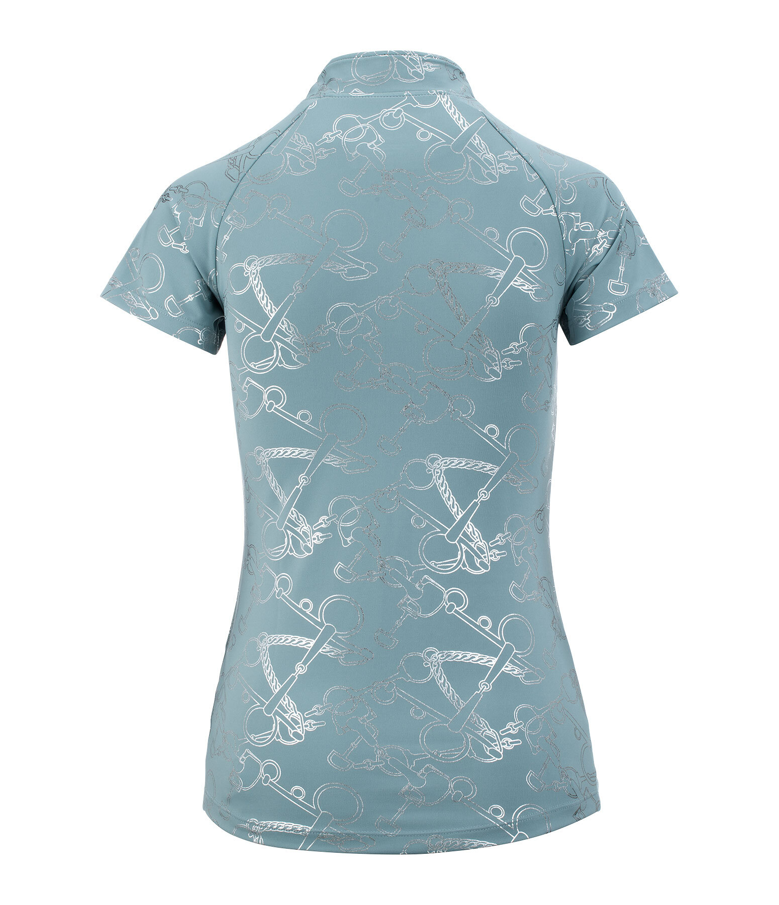 T-shirt funzionale con zip Livia