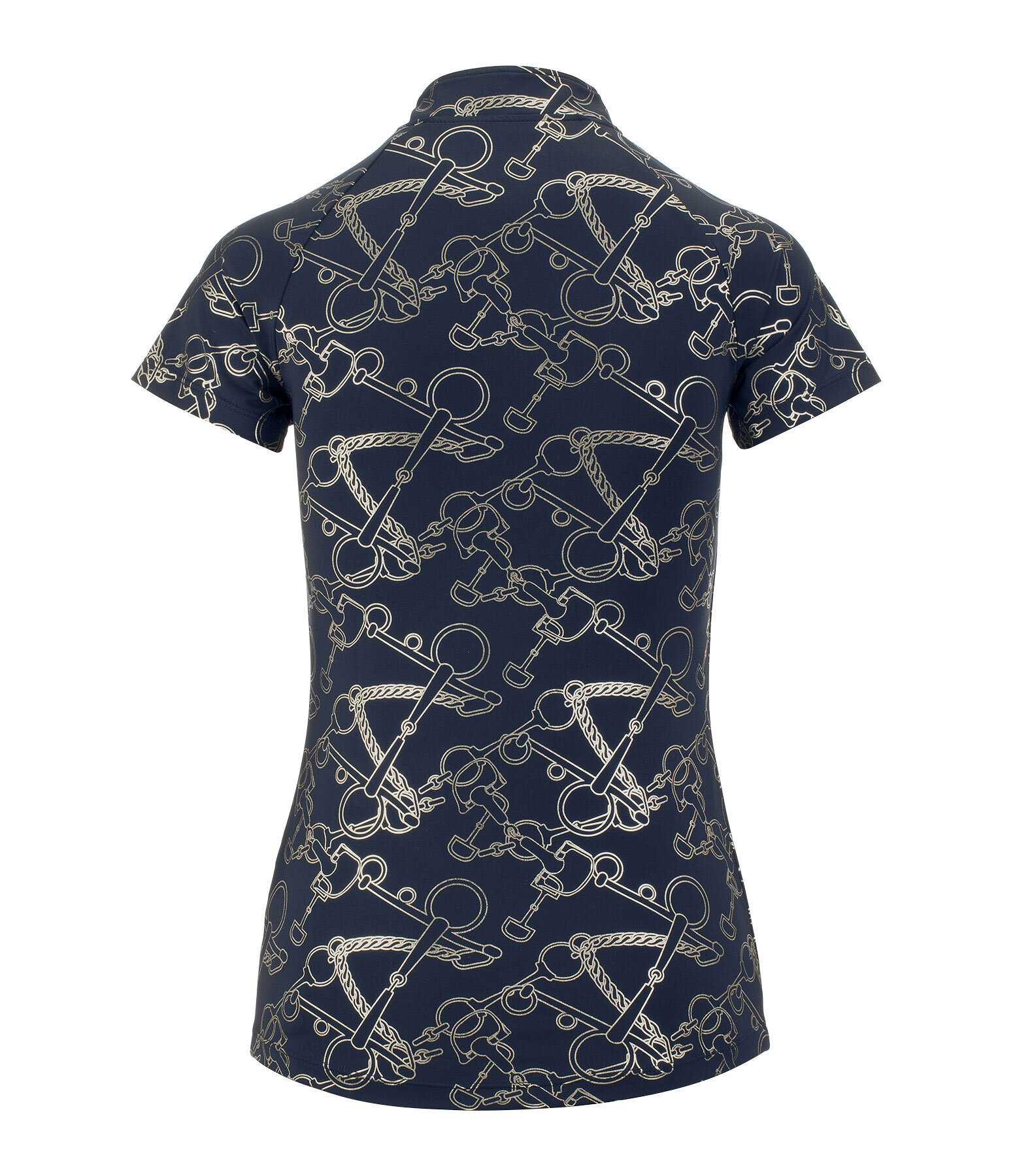 T-shirt funzionale con zip Livia