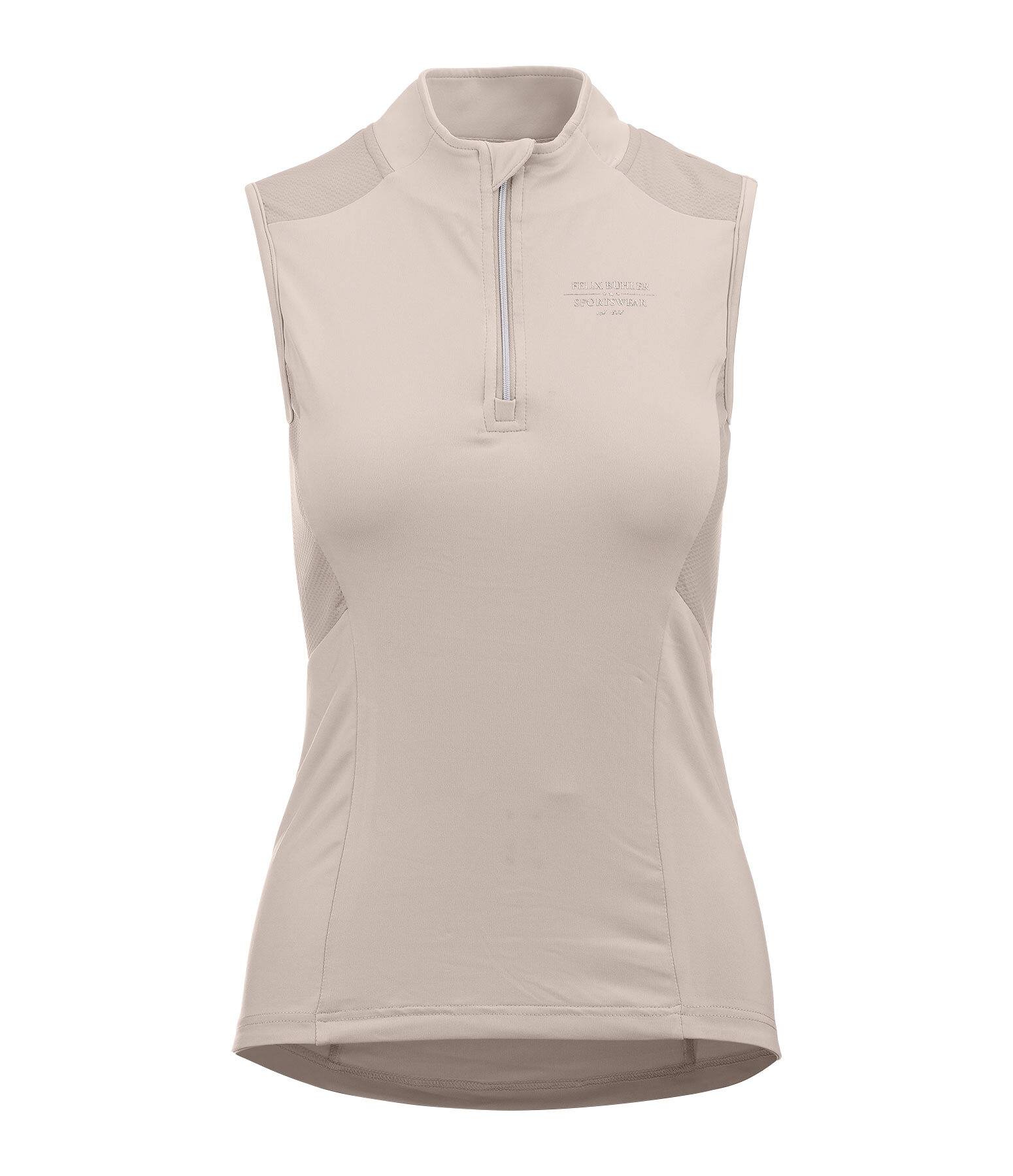 Maglia funzionale con zip Lana