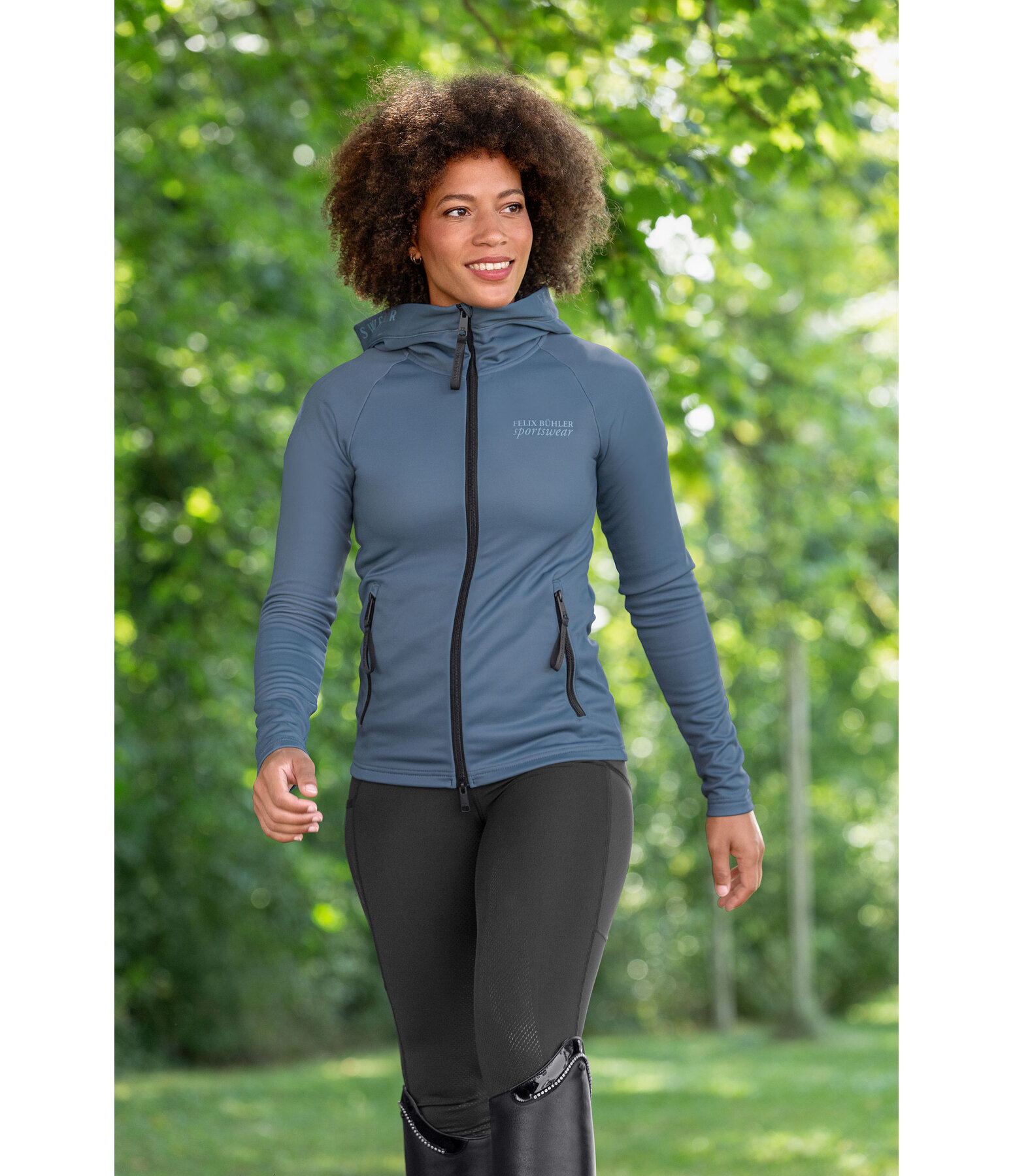 Felpa Performance Stretch con cappuccio Nala