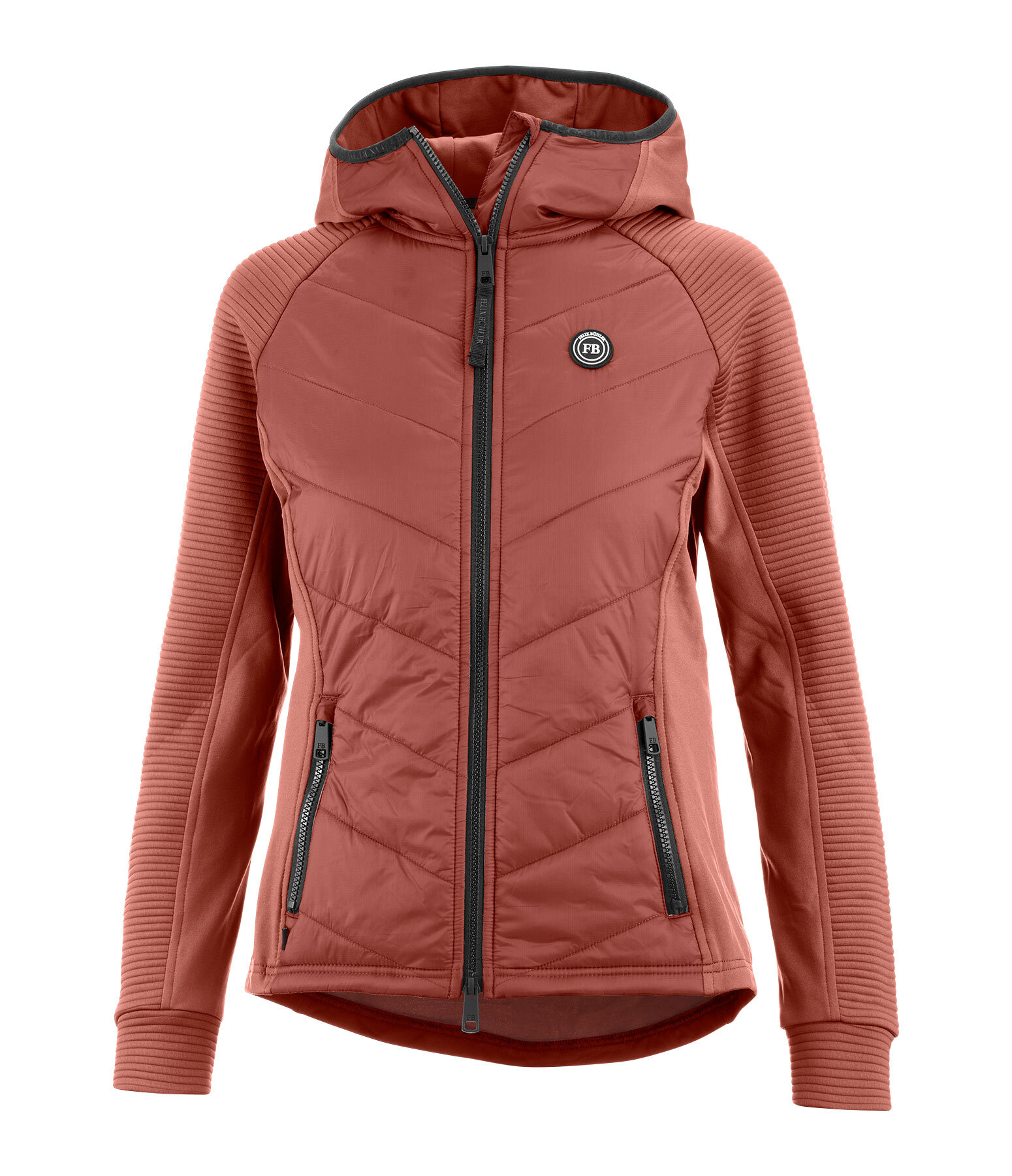 Giacca combinata stretch con cappuccio Lene