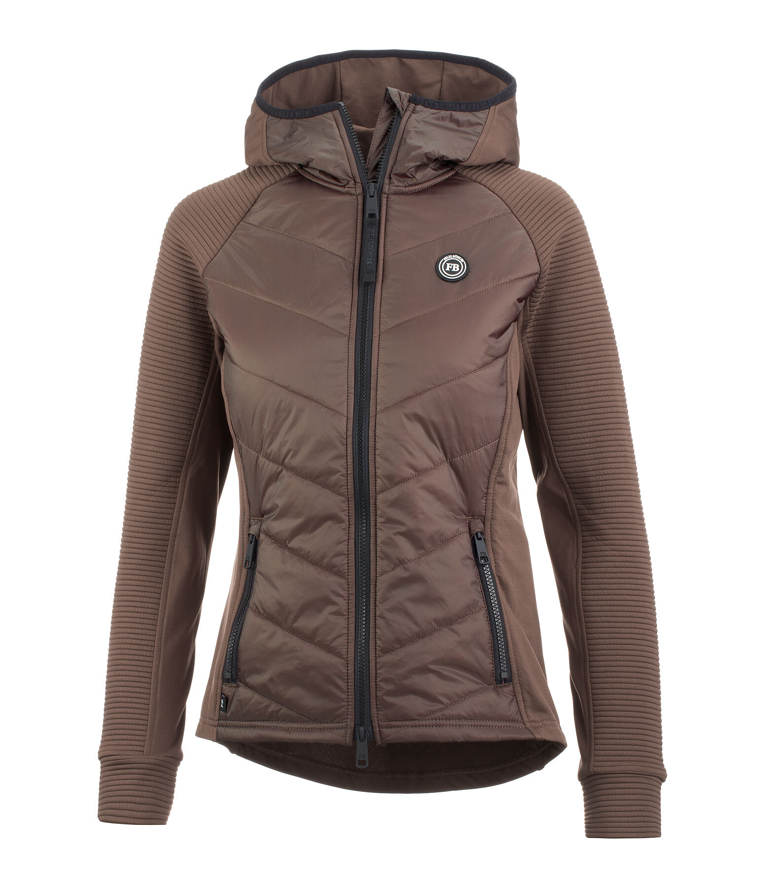 Giacca combinata stretch con cappuccio Lene