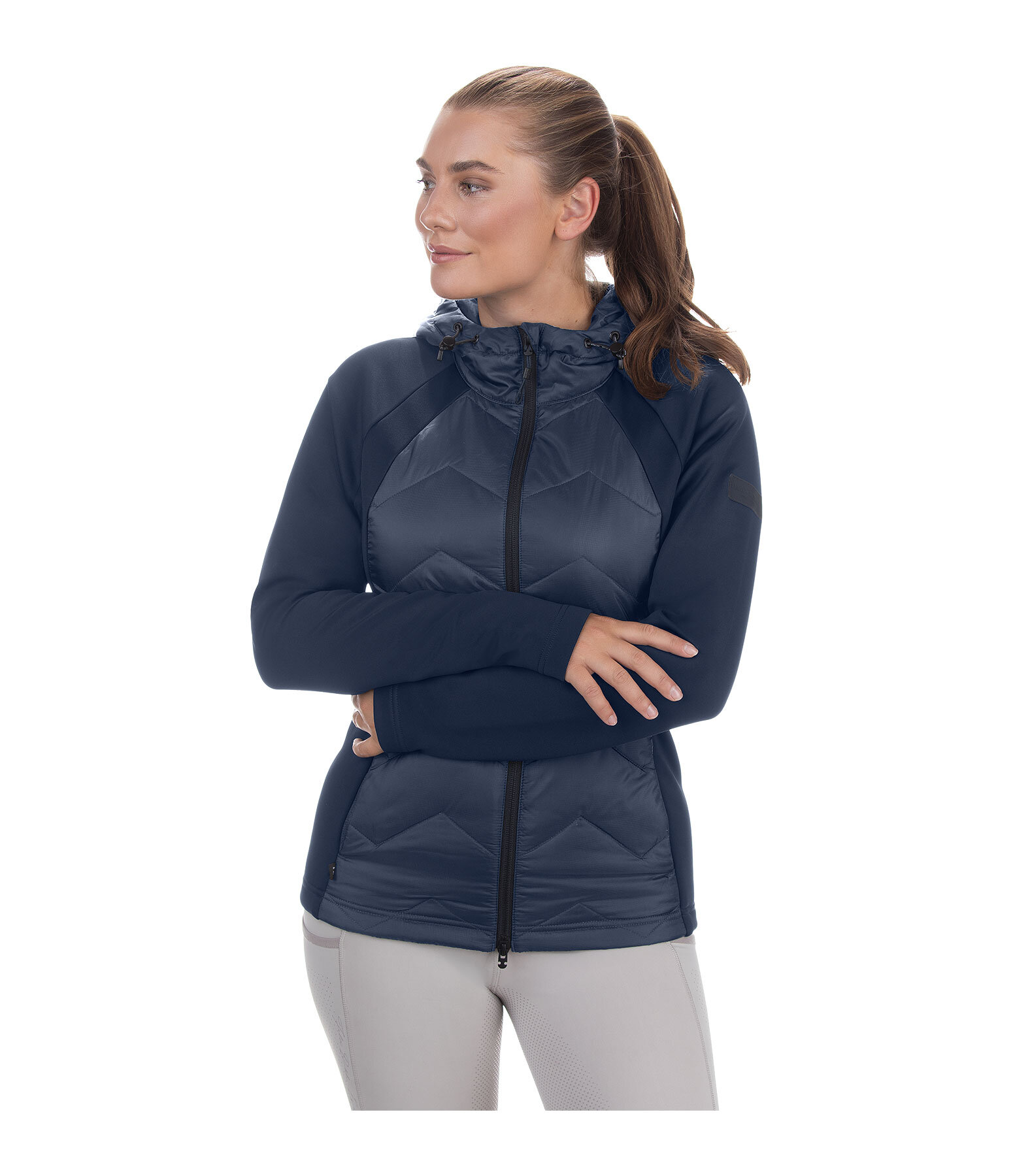 Giacca combinata con cappuccio Megan