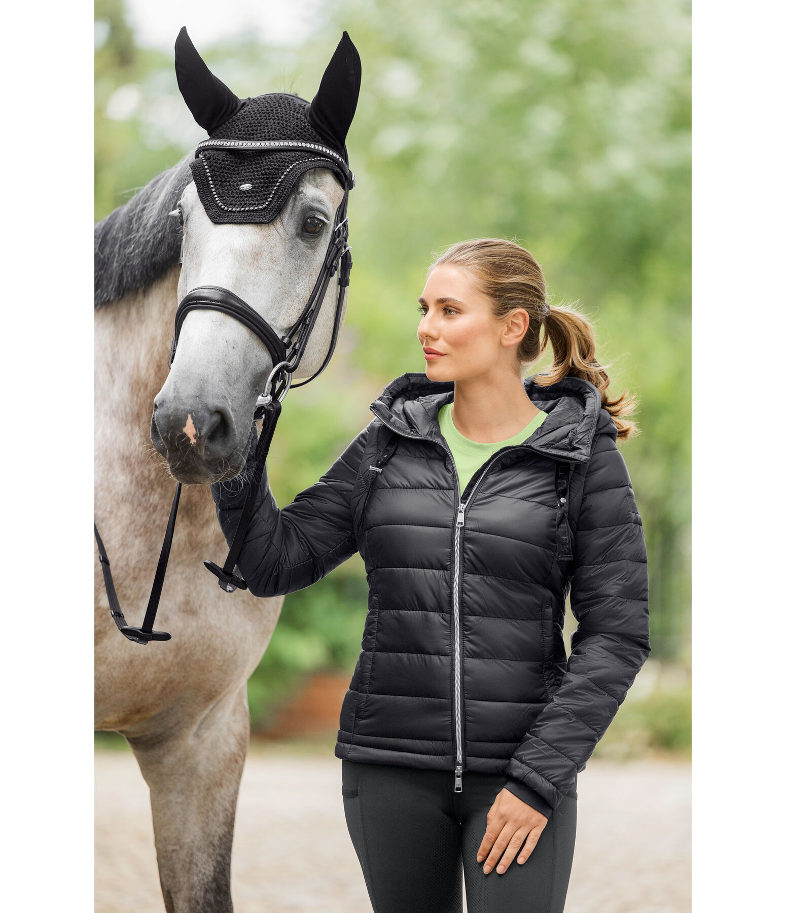 Giacca trapuntata 2 in 1 con cappuccio Cecile