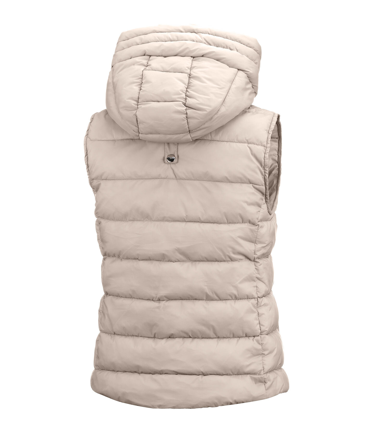 Gilet trapuntato con cappuccio Mila